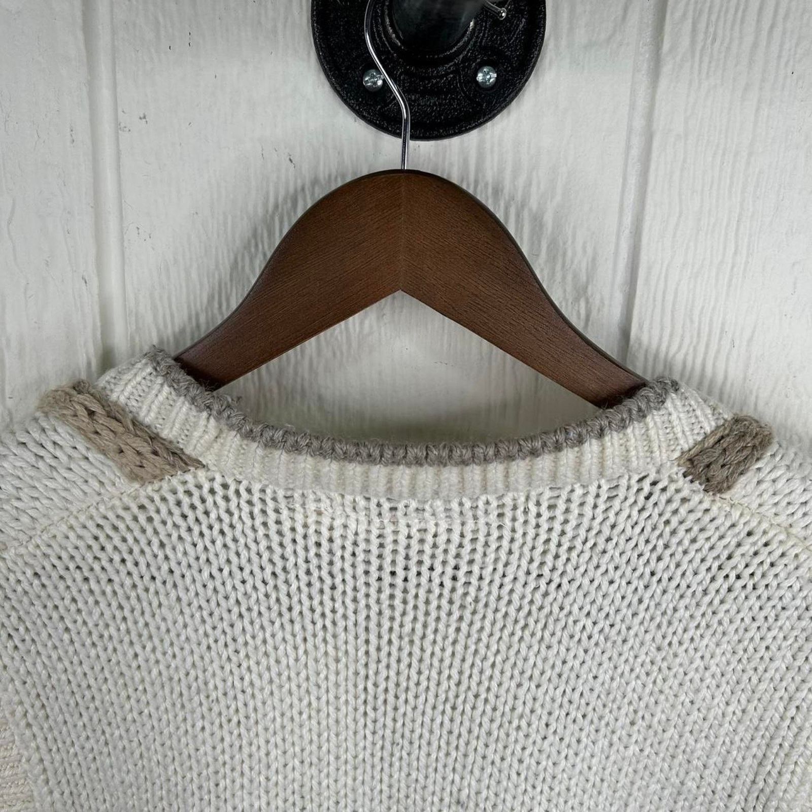 Other Vintage 90’s Hand-Made Rose Flowers Sweater Vest Size Medium Size M / US 6-8 / IT 42-44 - 4 Thumbnail