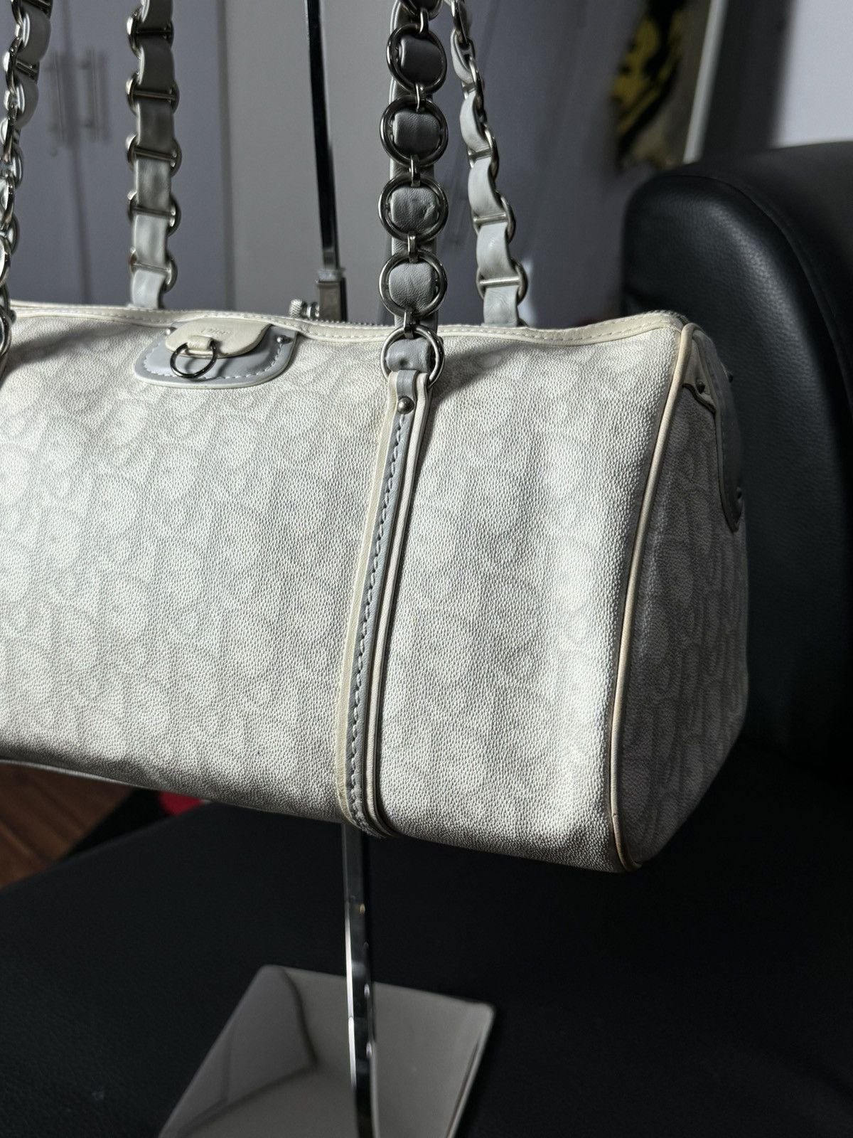 Dior Vintage Dior Romantique Boston Bag Size ONE SIZE - 3 Thumbnail