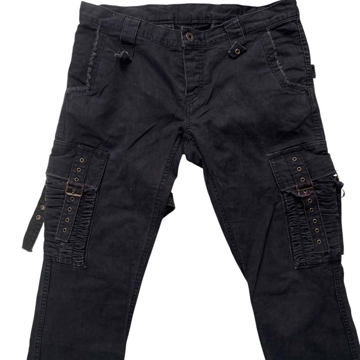 Hysteric Glamour × Japanese Brand × Seditionaries Hysteric Glamour Bondage Cargo Punk Pants Size US 32 / EU 48 - 4 Thumbnail