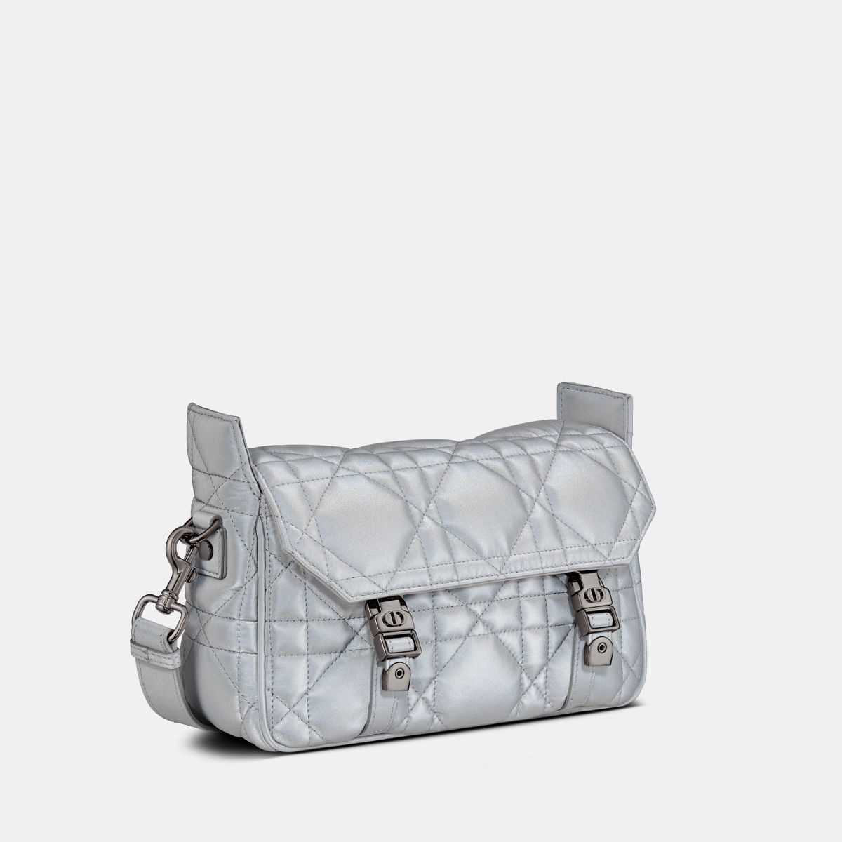 Dior o1bcso1str1124 Size: OS /Small Diorcamp Bag in Silver Size ONE SIZE - 1 Thumbnail