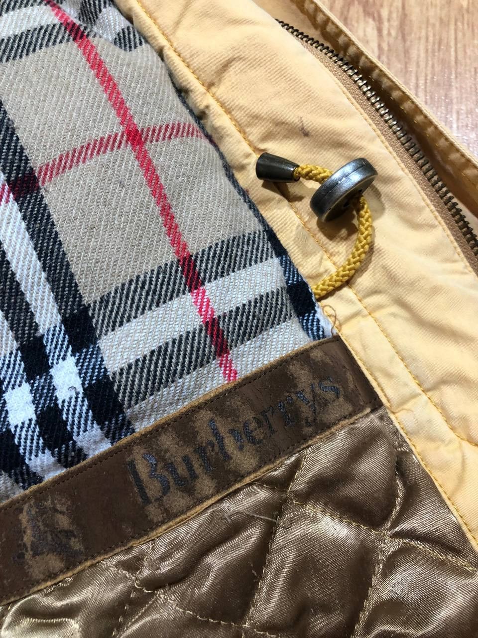 Burberry Zip Jacket Y2K Luxury Burberrys Vintage Streetwear Size US XL / EU 56 / 4 - 16 Thumbnail