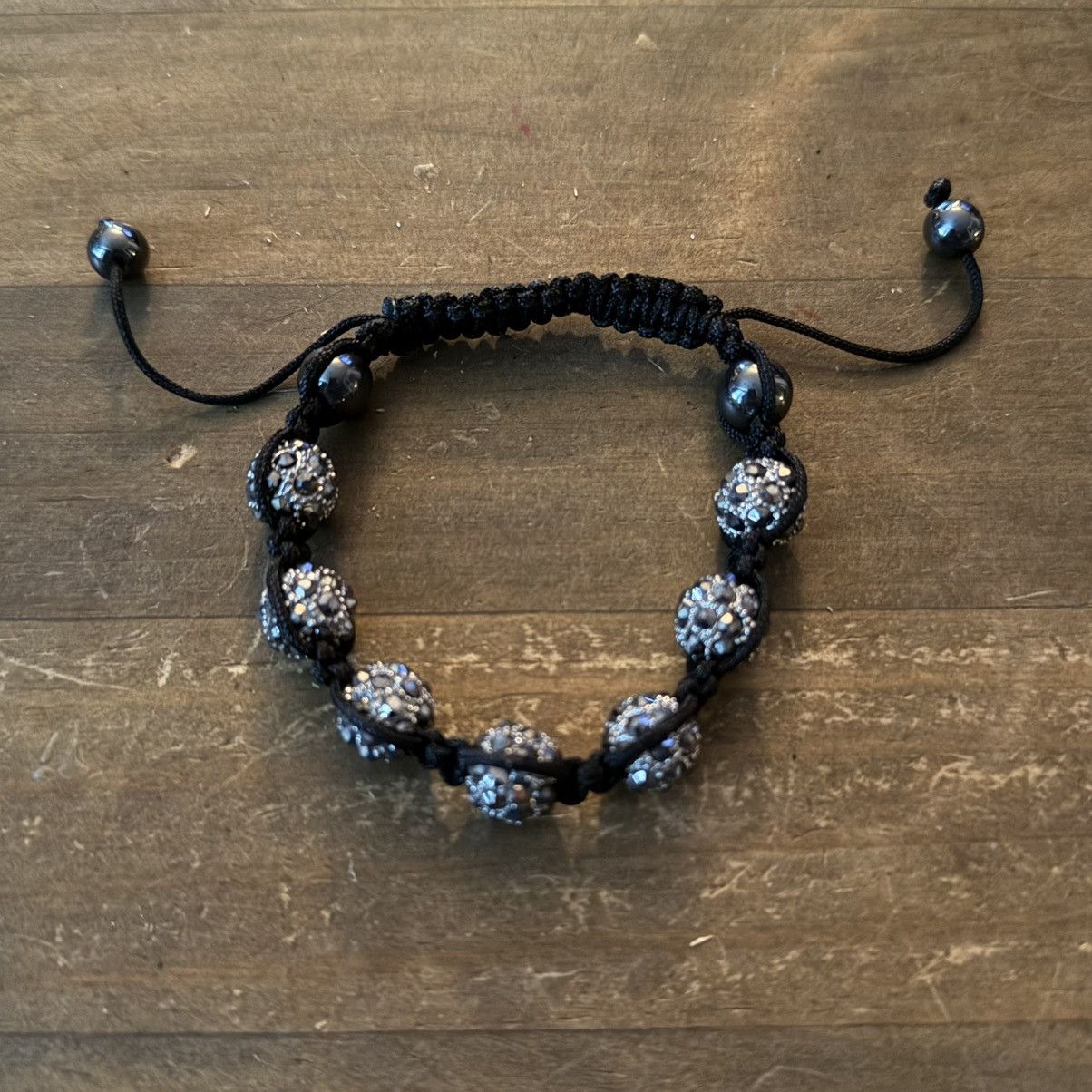Other Black hematite Shamballa bracelet Size ONE SIZE - 6 Thumbnail