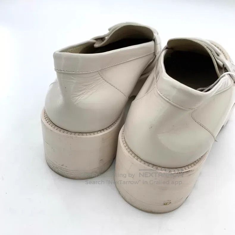 Chanel Chanel White logo thick-soled casual loafers Size US 8 / IT 38 - 8 Thumbnail