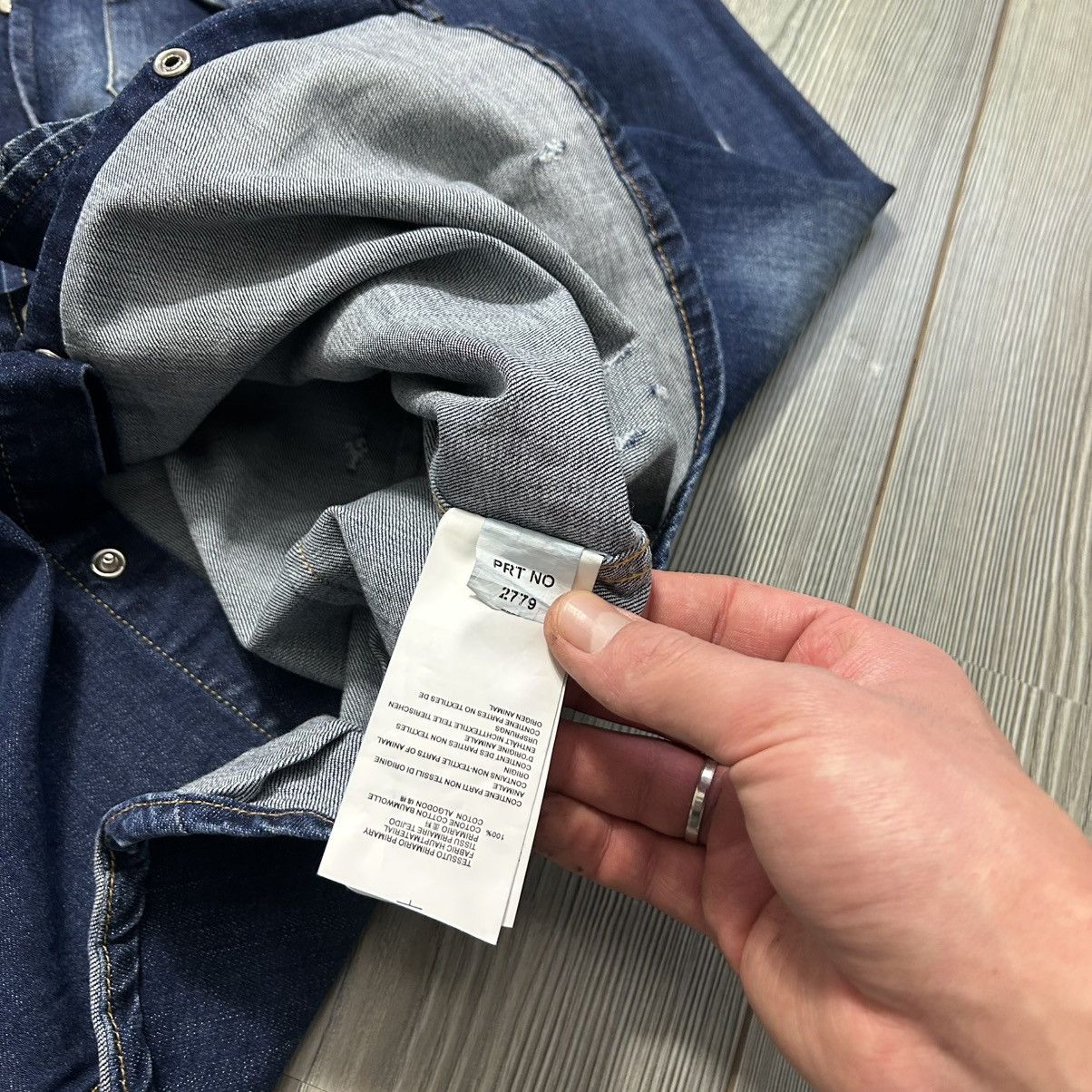 Dsquared2 Dsquared2 Distresses Western Denim Shirt With Patches Size US M / EU 48-50 / 2 - 12 Thumbnail