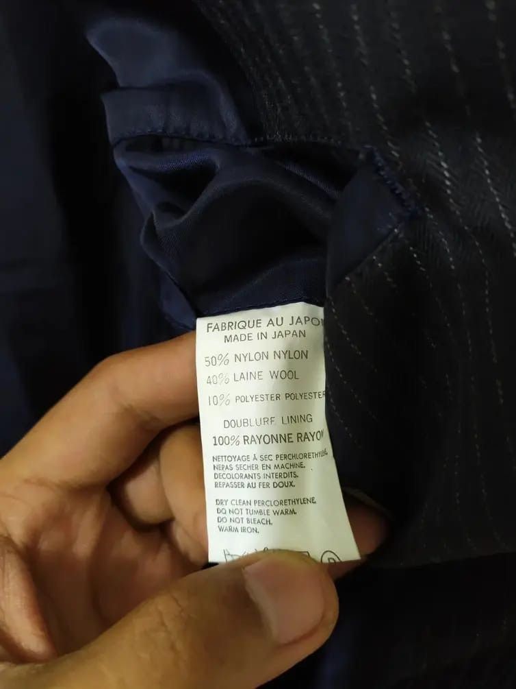 Y's × Y's for Men × Yohji Yamamoto Yohji Yamamoto Y’s for men suit blazer and Pants Size 36R - 11 Thumbnail