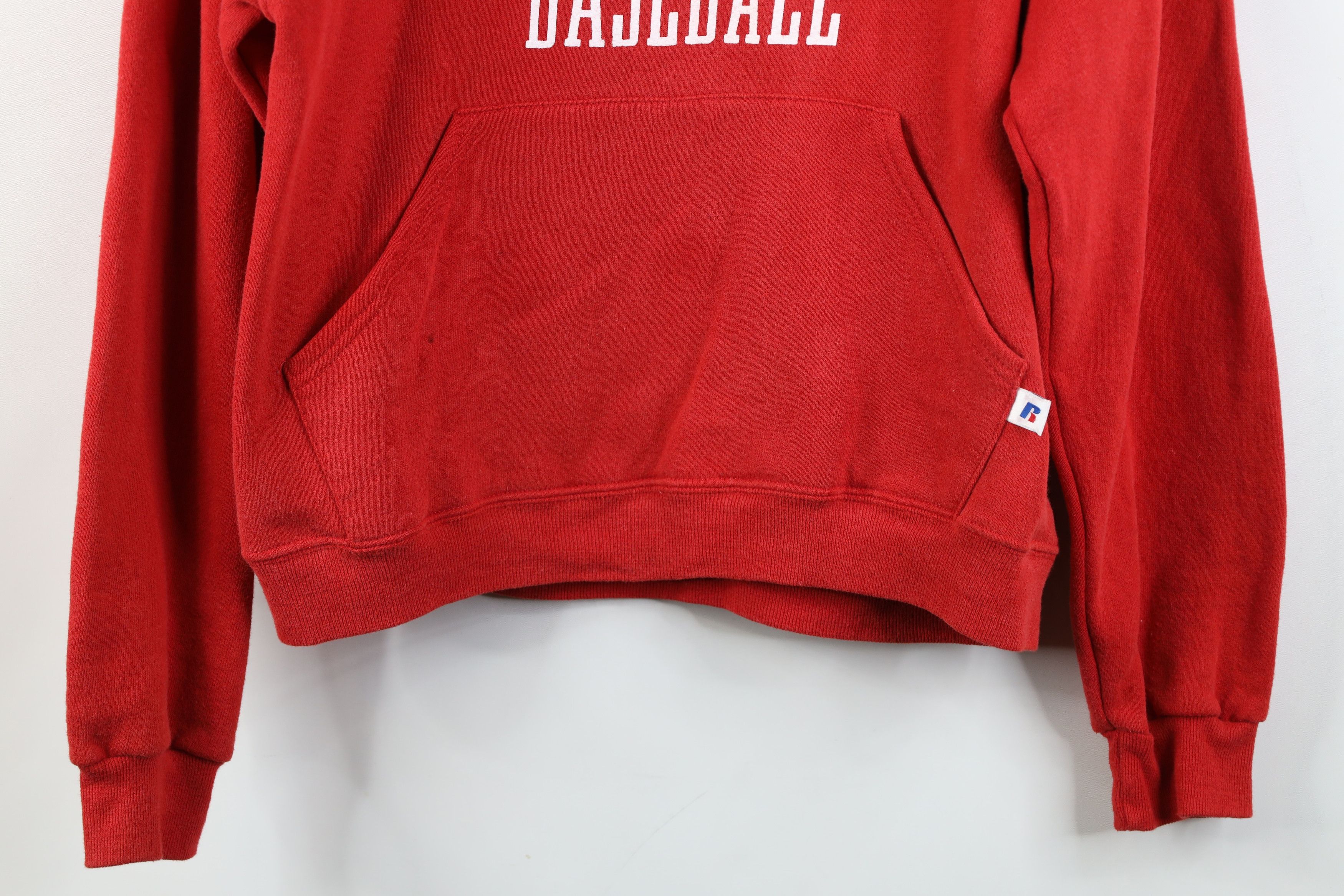 Russell Athletic Vintage 90s Russell Athletic Baseball Hoodie Sweatshirt Size US S / EU 44-46 / 1 - 3 Thumbnail