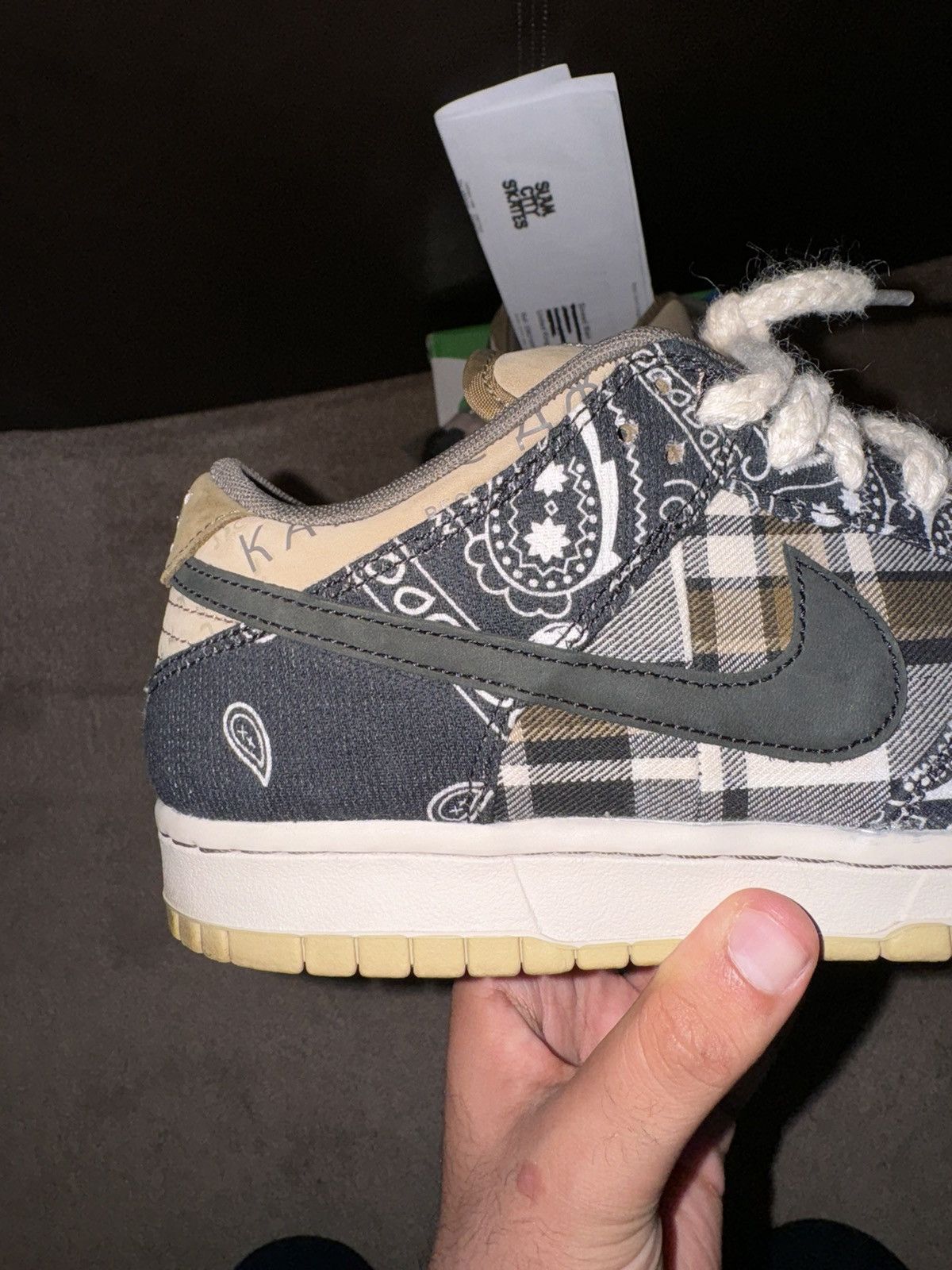 Nike × Travis Scott Nike x Travis Scott SB DUNK LOW. US 8.5. UK 7.5 Size US 8.5 / EU 41-42 - 10 Thumbnail