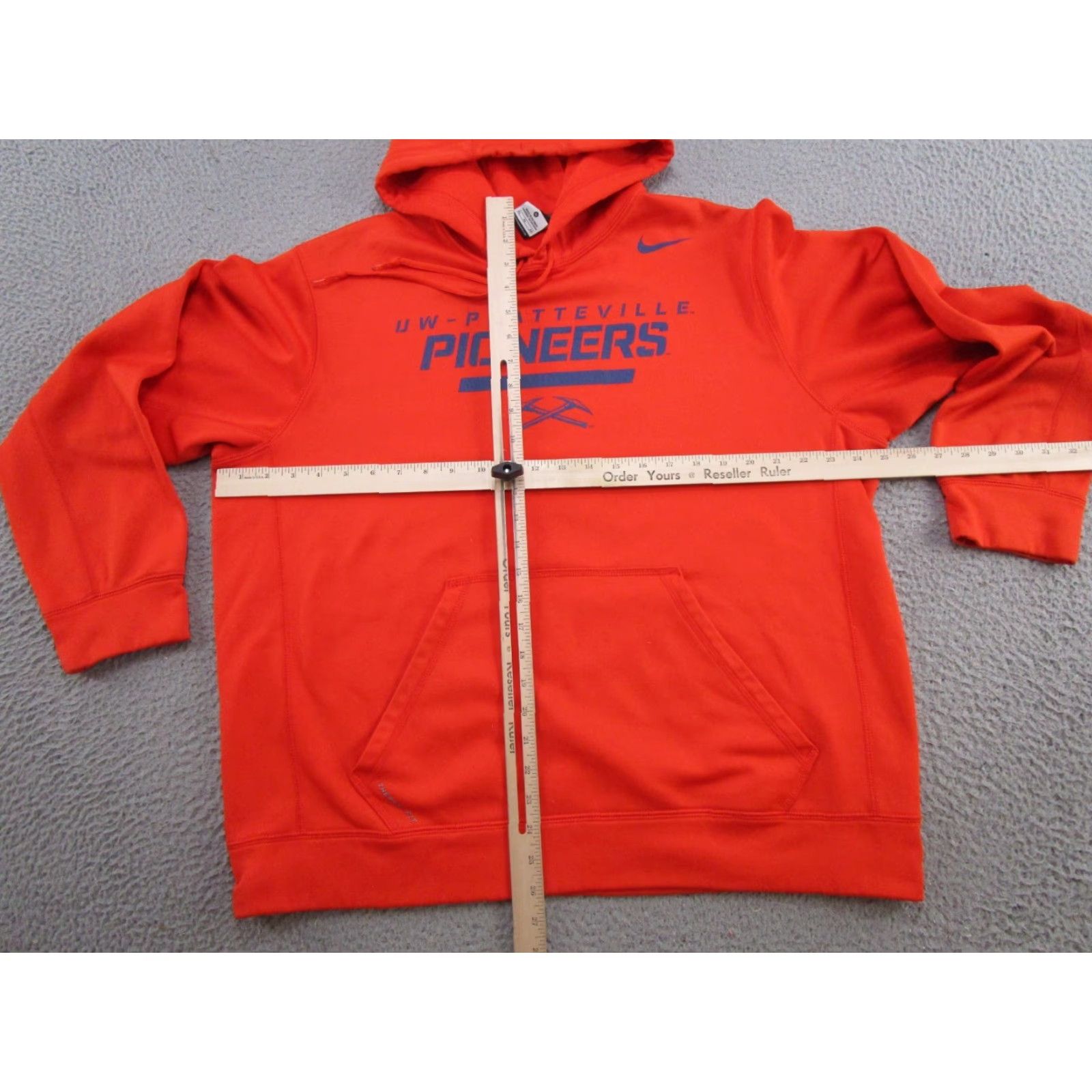Nike Nike Therma Fit Hoodie Sweatshirt XL Men University Orange Pullover All Seasons Hooded Sports 90s Decade Size US XL / EU 56 / 4 - 7 Thumbnail