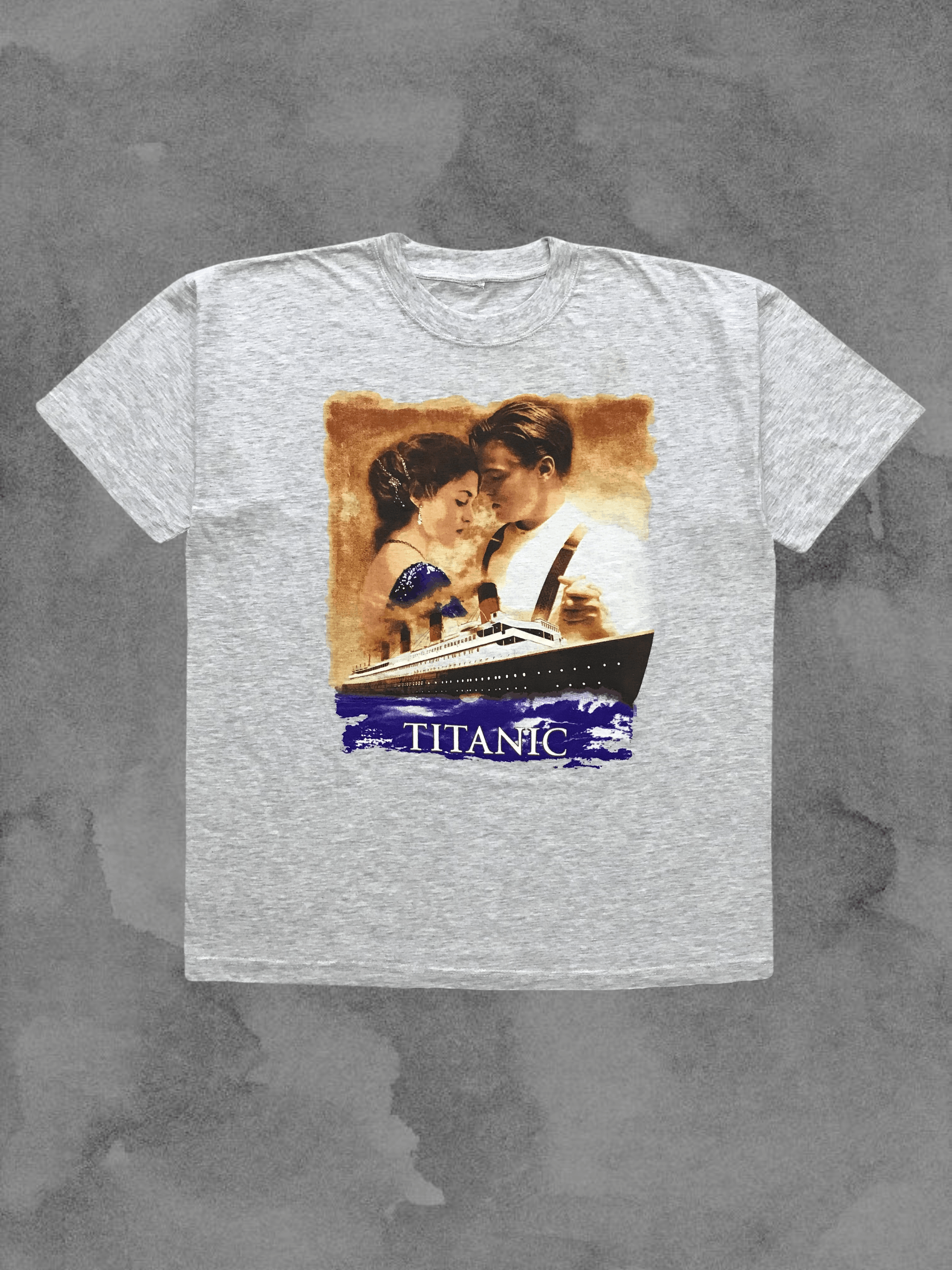Vintage TITANIC Vintage T-Shirt Movie Rare 90s Tee VTG Band Tees Size US XL / EU 56 / 4 - 1 Thumbnail