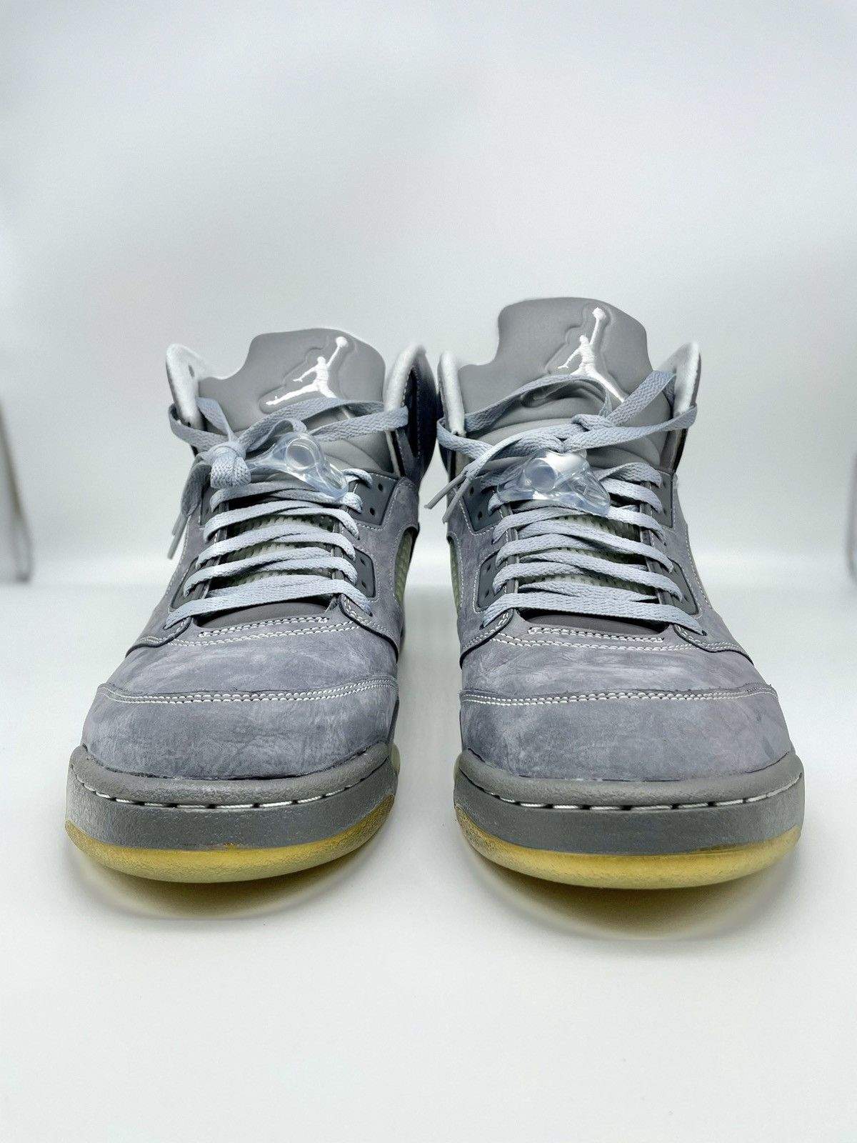 Jordan Brand Air Jordan Retro 5 Wolf Grey 2011 Size US 11 / EU 44 - 7 Thumbnail