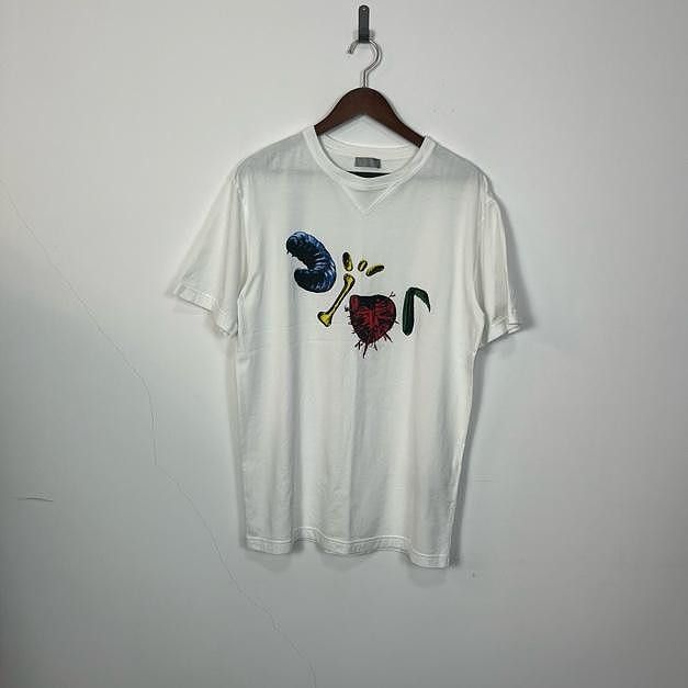 Dior Dior x Travis Scott Graphic T-Shirt Size S Size US S / EU 44-46 / 1 - 1 Thumbnail