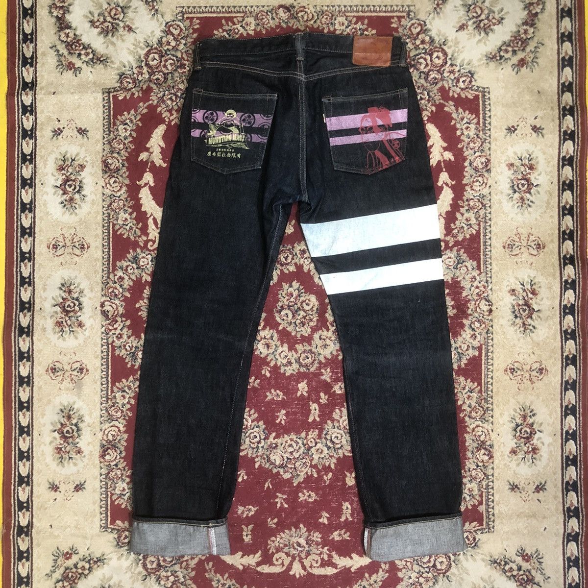 Japanese Brand × Momotaro Jeans × Vintage Momotaro Denim Jeans Size US 34 / EU 50 - 10 Thumbnail