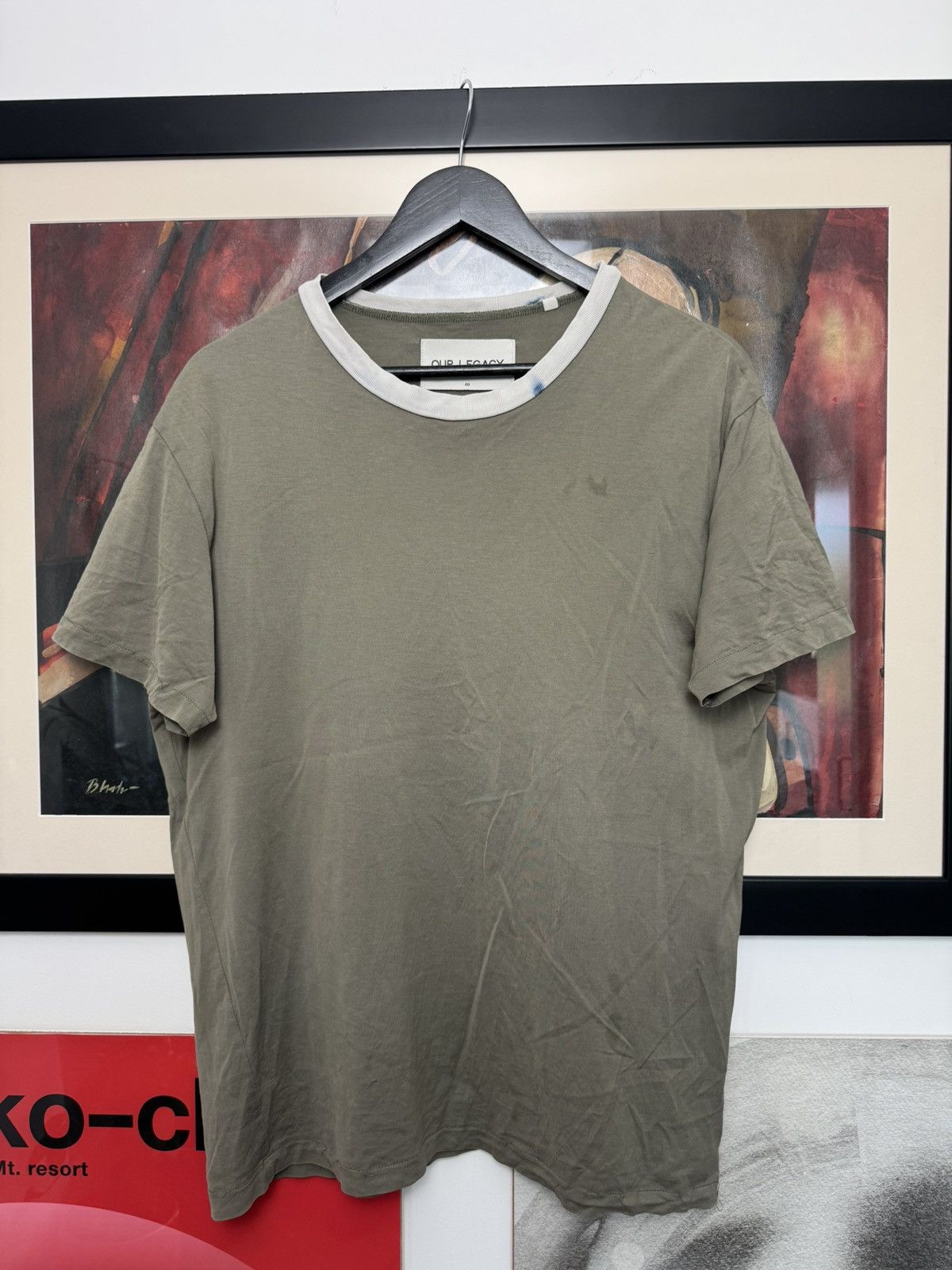 Our Legacy Our Legacy Basic T-shirt Tee Splatter Size US M / EU 48-50 / 2 - 1 Thumbnail
