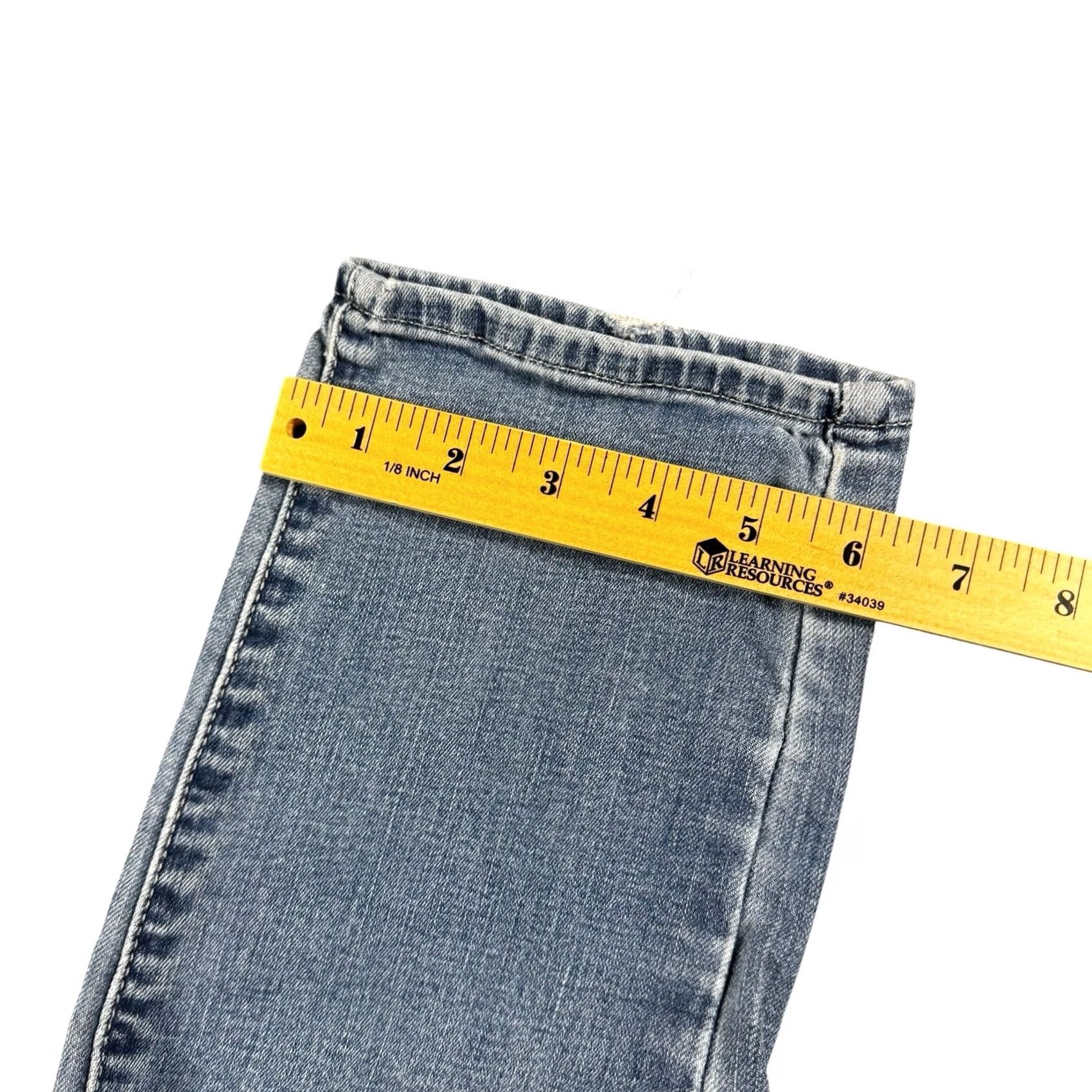 Levi's Levi's Jeans Skinny Women's 8 Mid Rise Classic Fit Stretch Denim Grunge Blue 5-Pocket Mens Womens Girls Accessories Belt Loops Denim jean Size 30" / US 8 / IT 44 - 5 Thumbnail