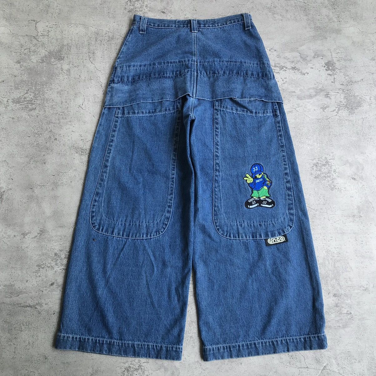 image of Avant Garde x Jnco Y2K Jnco Jeans Handy Man Skateboard Denim Pants, Men's (Size 34)