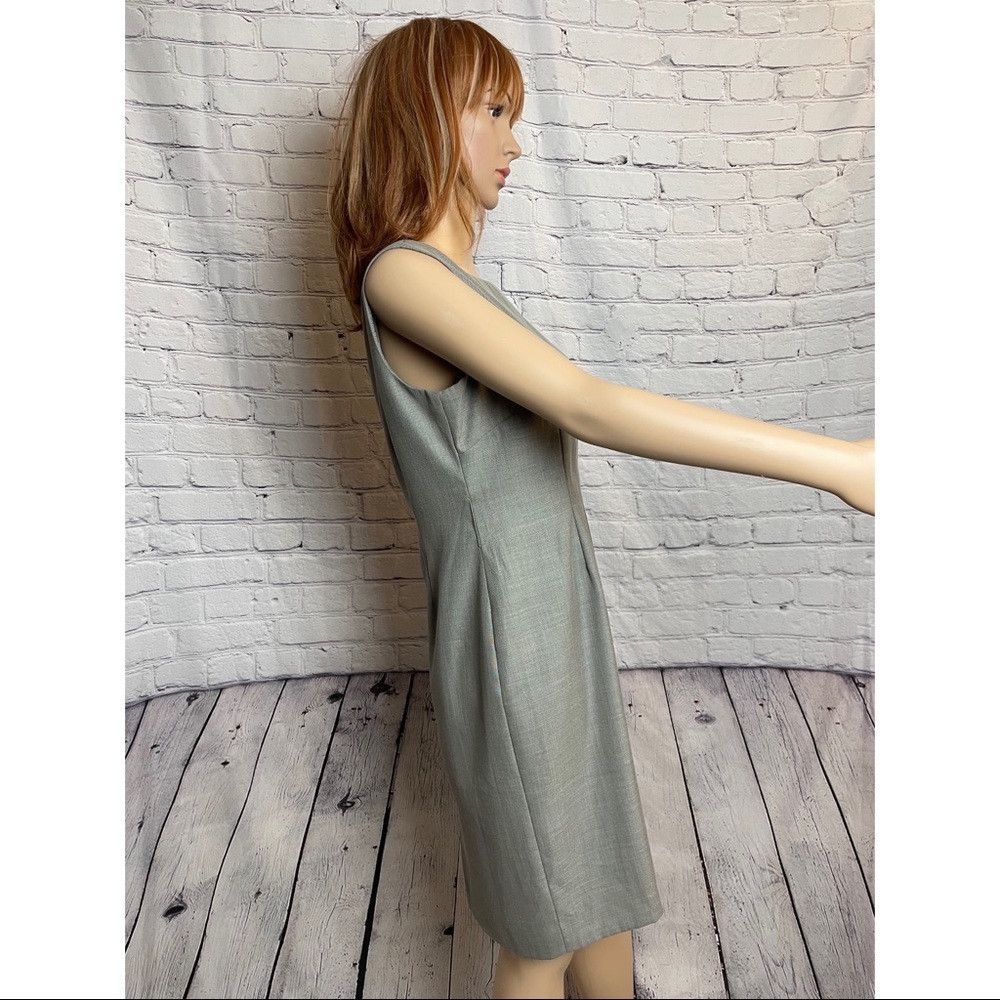 Anne Klein Anne Klein Grey Sheath Dress Size 8 Petite Size M / US 6-8 / IT 42-44 - 5 Thumbnail