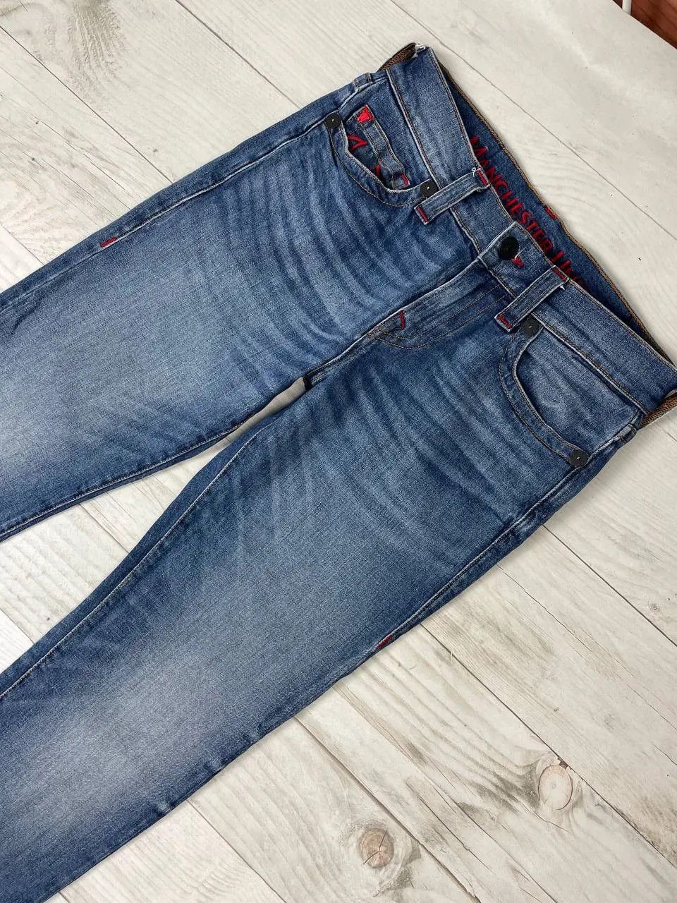 True Religion Vintage True Religion Manchester United Denim Jeans Japan Size US 30 / EU 46 - 3 Thumbnail