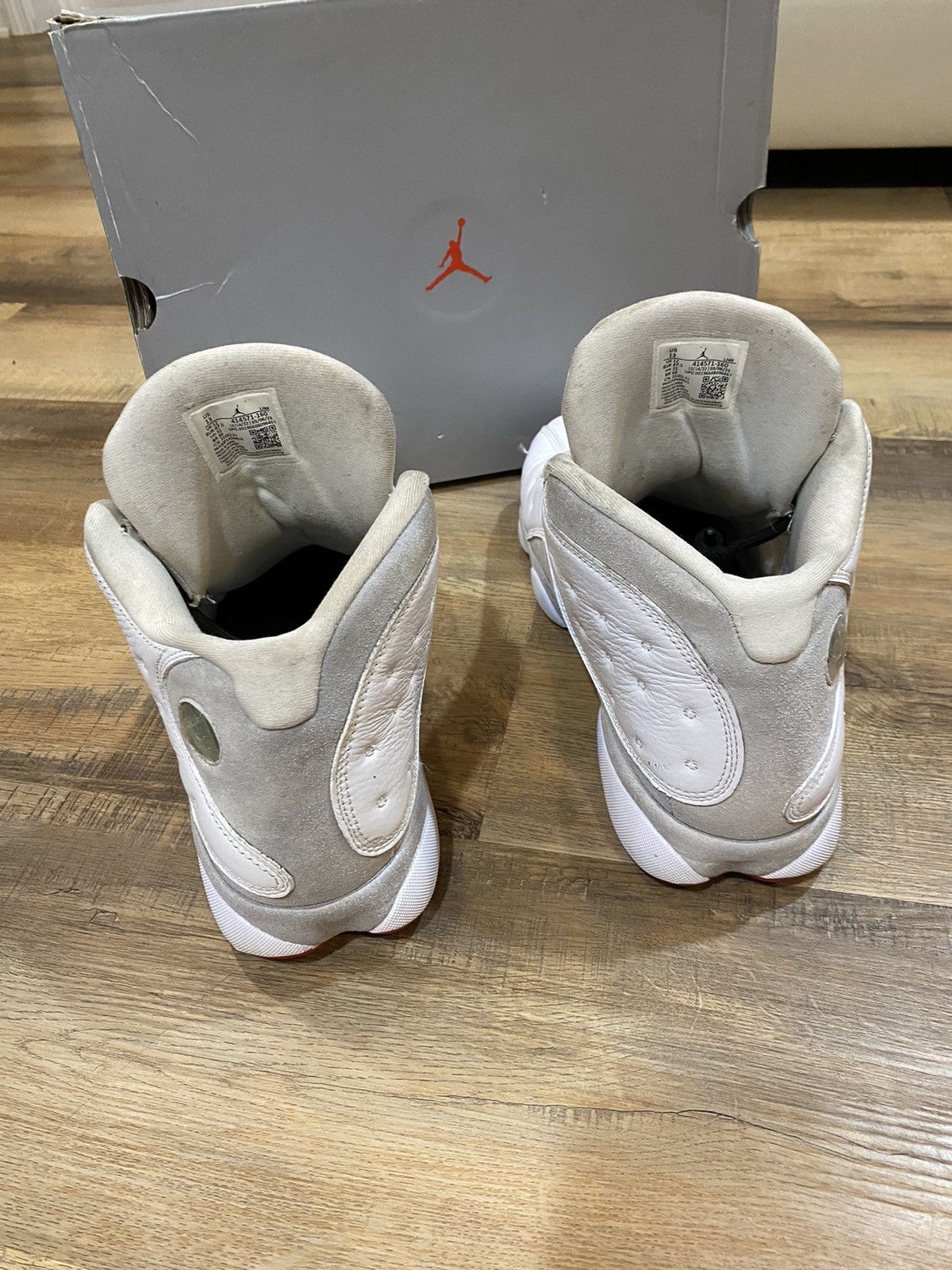 Jordan Brand Jordan 13 White Wolf Grey Size US 13 / EU 46 - 3 Thumbnail