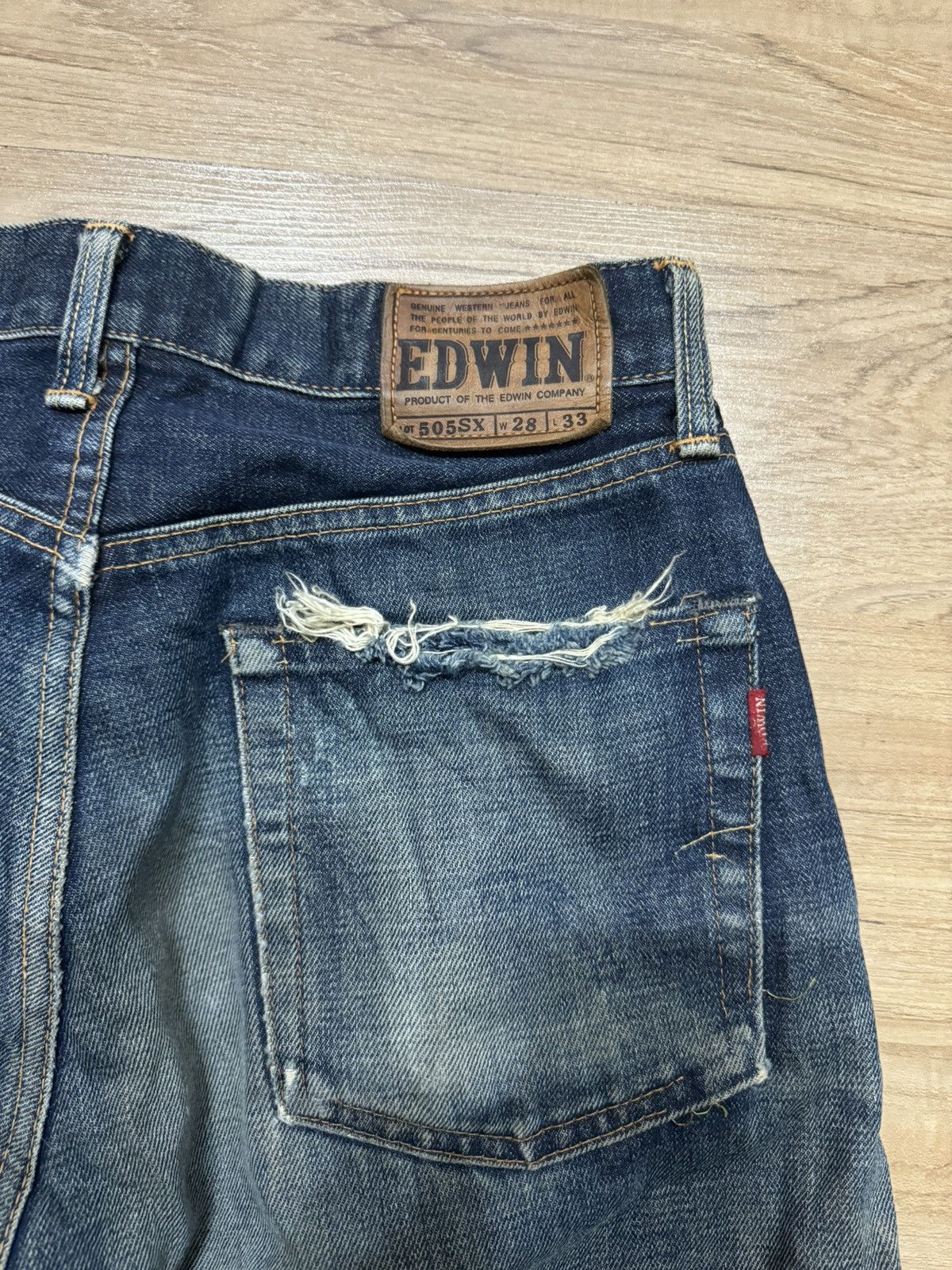 Edwin × Vintage Vintage Edwin Selvedge Jeans Size US 28 / EU 44 - 6 Thumbnail