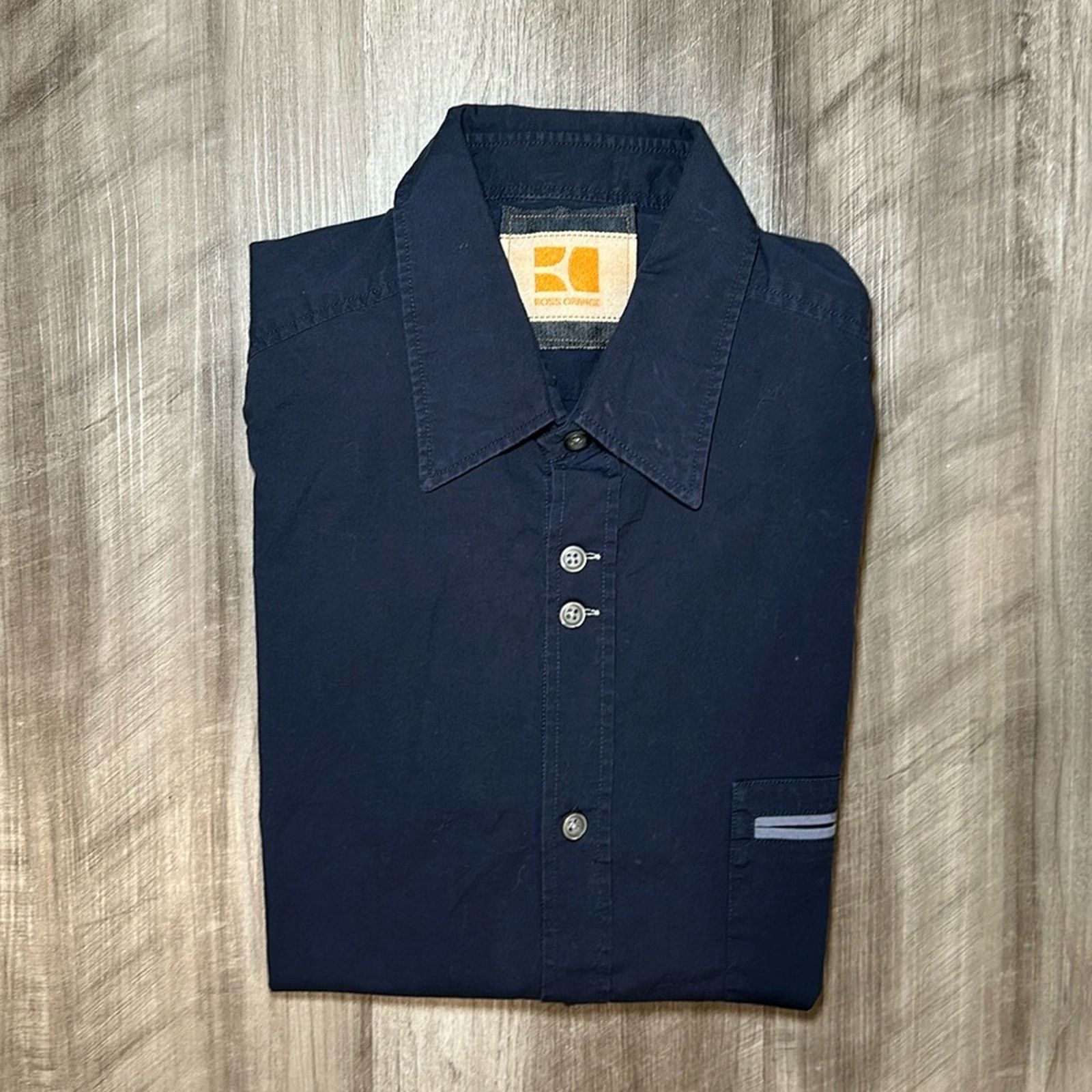 Hugo Boss Boss Orange Long Sleeve Button Down - Medium Size US M / EU 48-50 / 2 - 1 Thumbnail