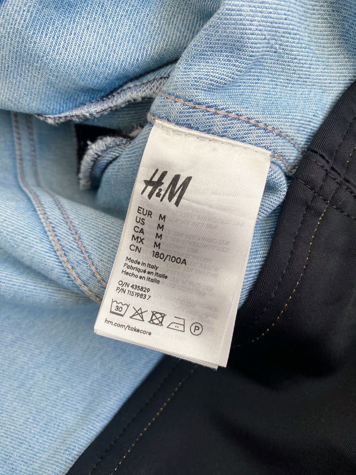 Mugler x H&M Denim Jacket Size М