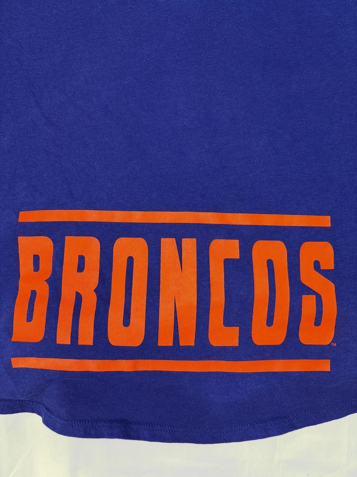 47 Boise State Broncos Women's Button-Up Tee - Blue Size M / US 6-8 / IT 42-44 - 4 Thumbnail