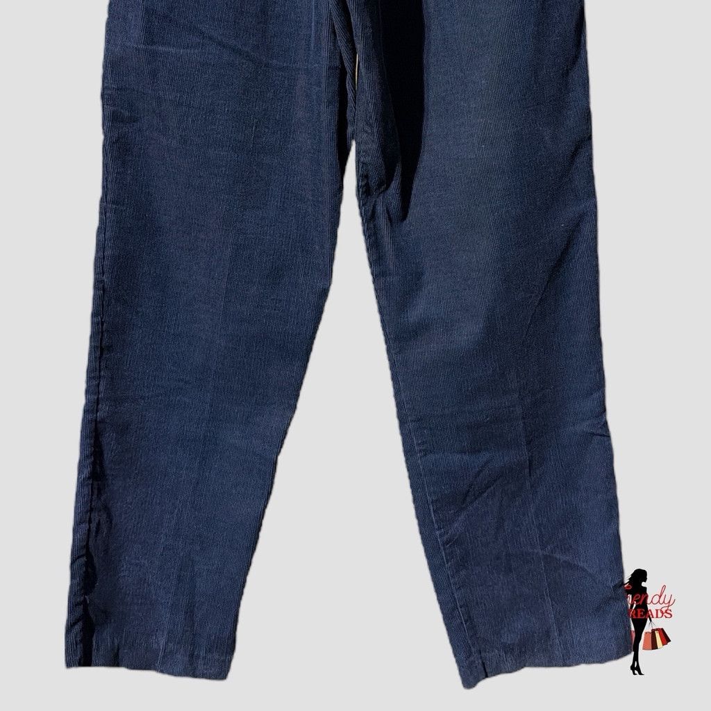 Vintage VTG 70s 80s Womens MEDIUM Corduroy HighRise Pants Straight L Size 30" / US 8 / IT 44 - 6 Thumbnail