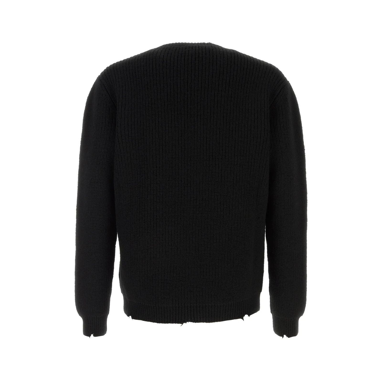 Prada PRADA Black Wool Sweater New & Authentic (Men's size:48;) Size US M / EU 48-50 / 2 - 2 Thumbnail
