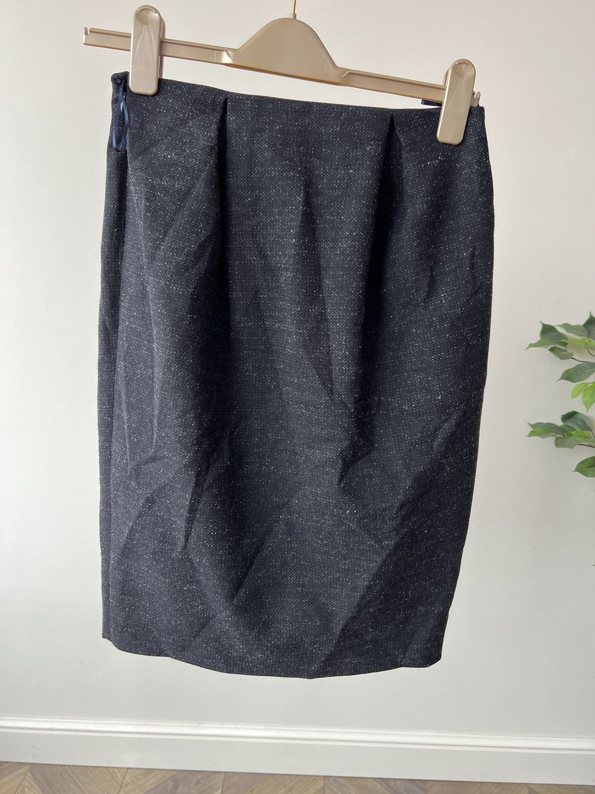 Jil Sander Vintage Jil Sander Wool Pencil Skirt Size 24" / US 00 / IT 34 - 5 Thumbnail
