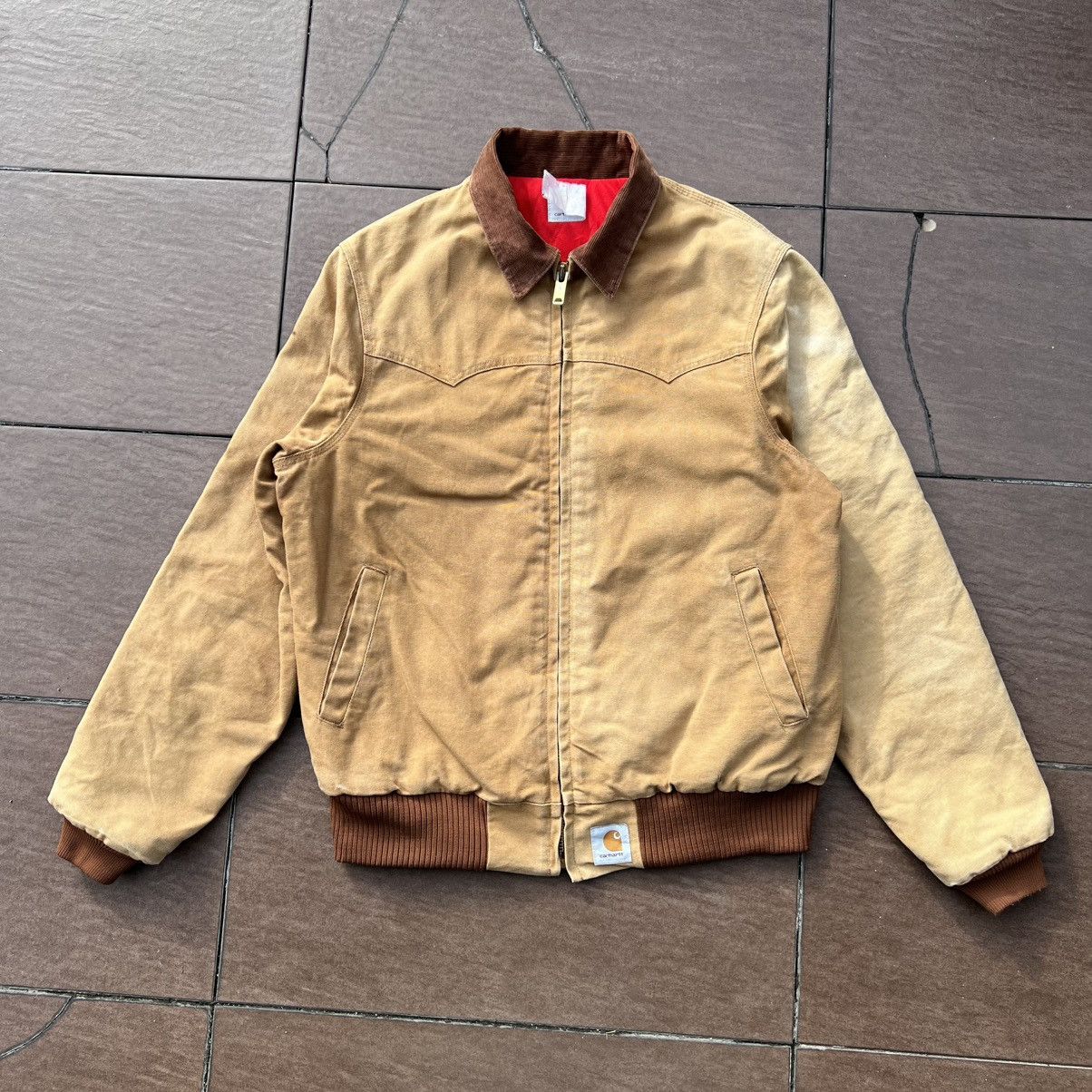 Carhartt × Streetwear × Vintage Carhartt Detroit santa Fe Jacket 