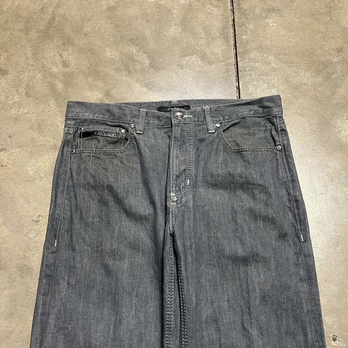 Sean John Vintage Y2K Sean Jean Baggy Denim Jeans Wide Leg Skater Size US 36 / EU 52 - 9 Thumbnail