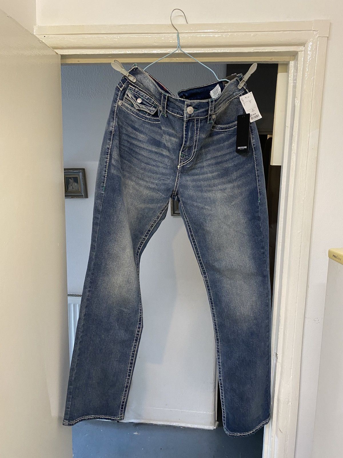 True Religion True Religion Jeans - Ricky Super T Flap Jeans Size US 32 / EU 48 - 2 Thumbnail