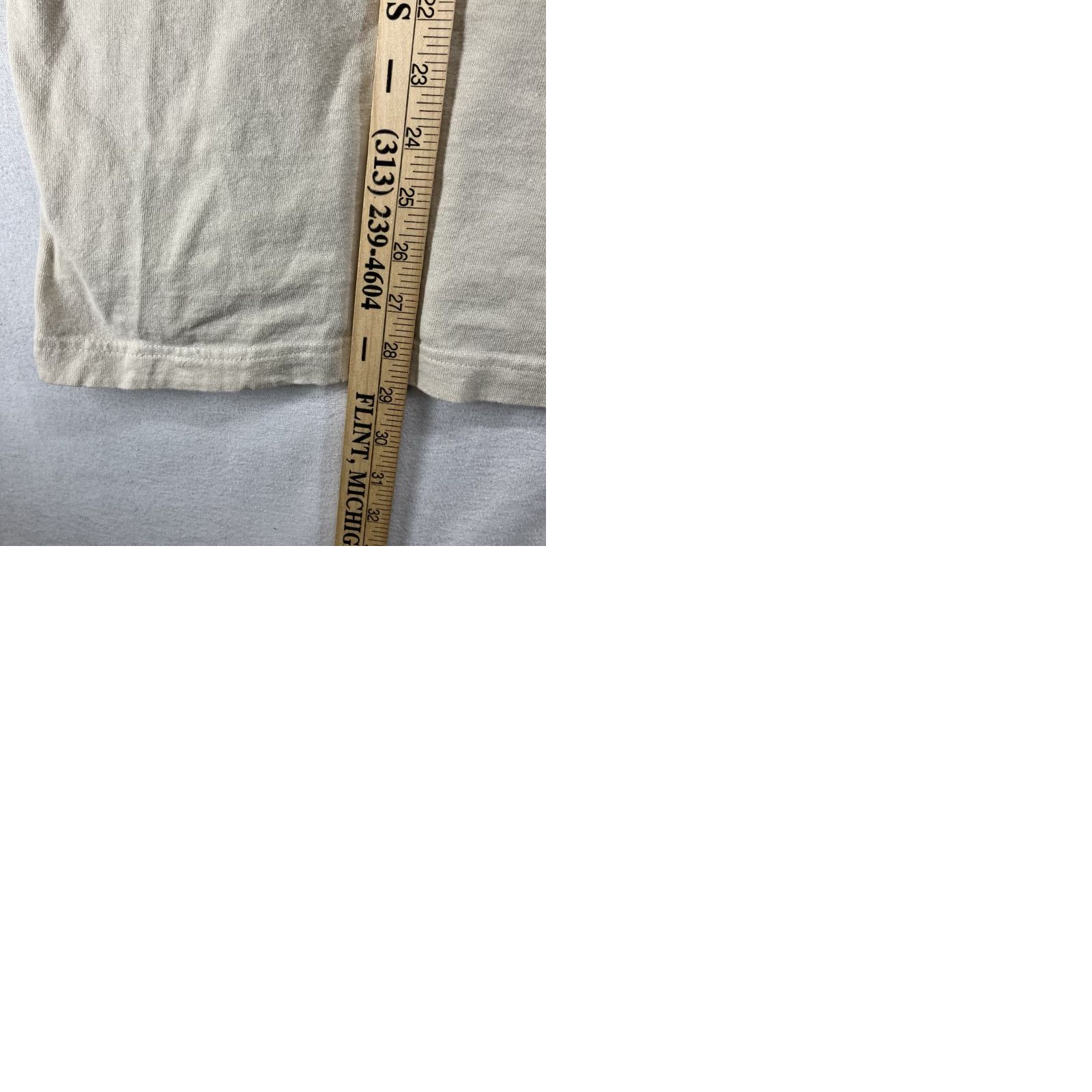 Carhartt Carhartt Mens T-Shirt Beige L Crew Neck Heavy Cotton Pockets Logo Embroidered Regular Fit Short Sleeve Solid 2010s Vintage: No Size US L / EU 52-54 / 3 - 10 Thumbnail