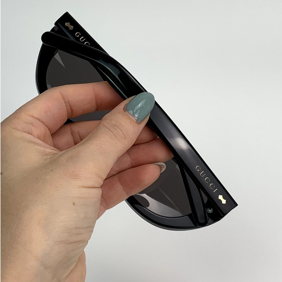 Gucci NEW Gucci Sunglasses GG1521S 001 Black Grey Women Authentic Size ONE SIZE - 10 Thumbnail
