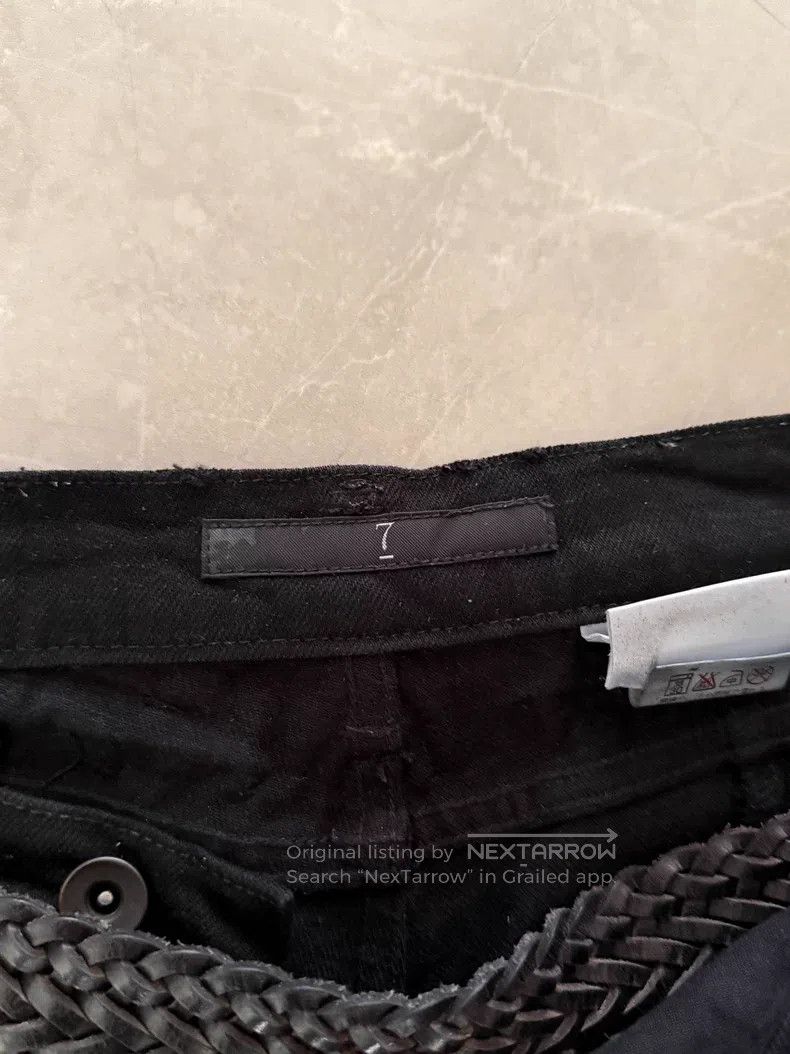 Julius Julius size:1 Three-dimensional Spiral Cut Distressed Pant Size US 26 / EU 42 - 4 Thumbnail