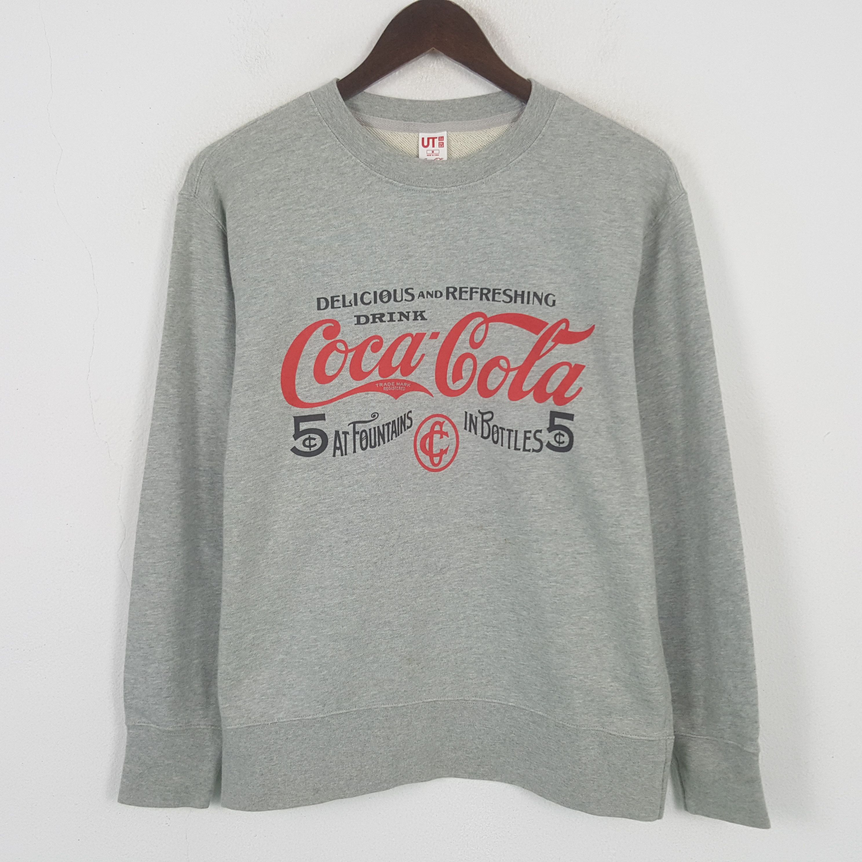 Coca Cola Vintage Coca Cola x Uniqlo Sweatshirt Size US M / EU 48-50 / 2 - 1 Thumbnail