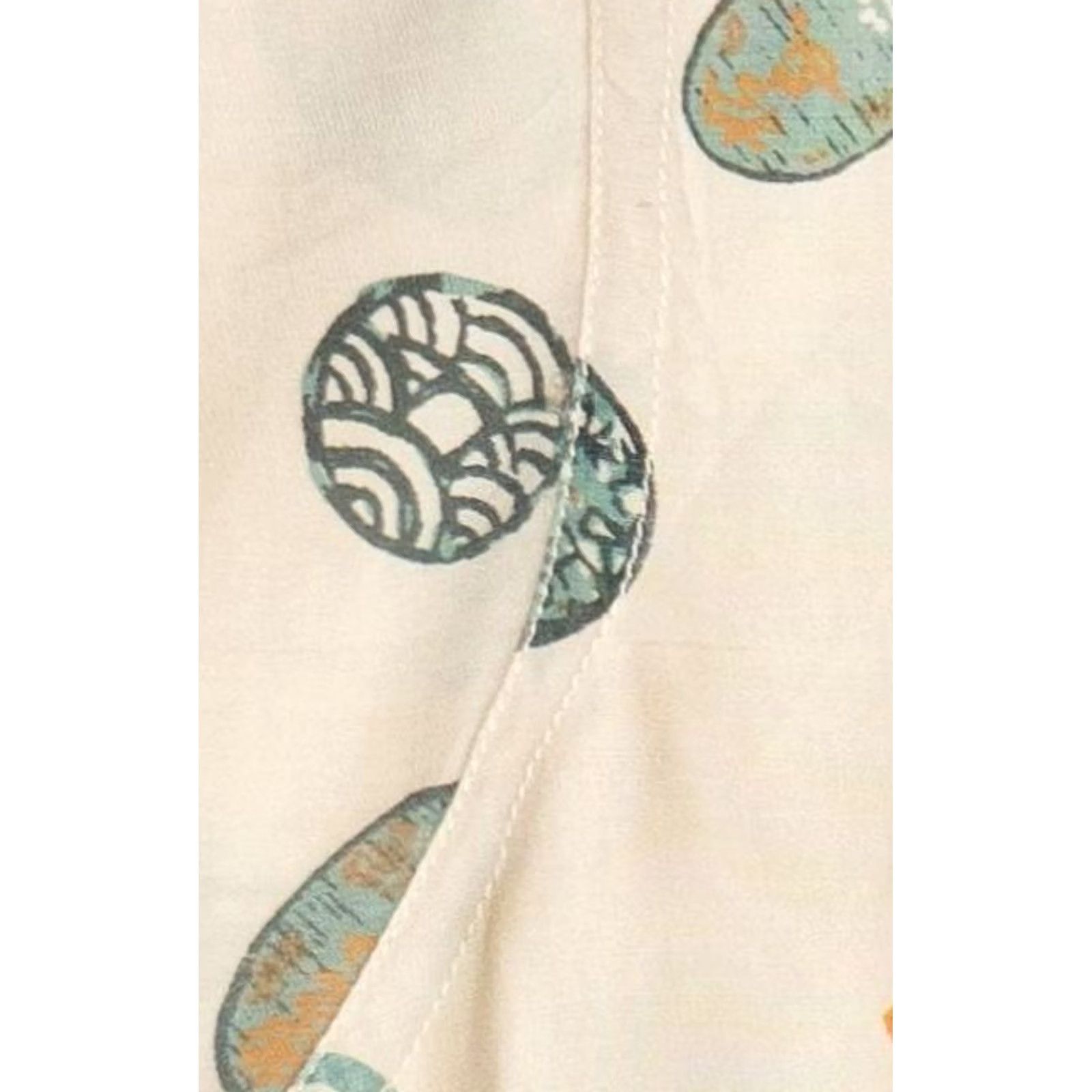 J Brand VINTAGE Hookano Hawaiian Shirt Silk Beige 1950s Short Sleeve L Mens Size US L / EU 52-54 / 3 - 6 Thumbnail