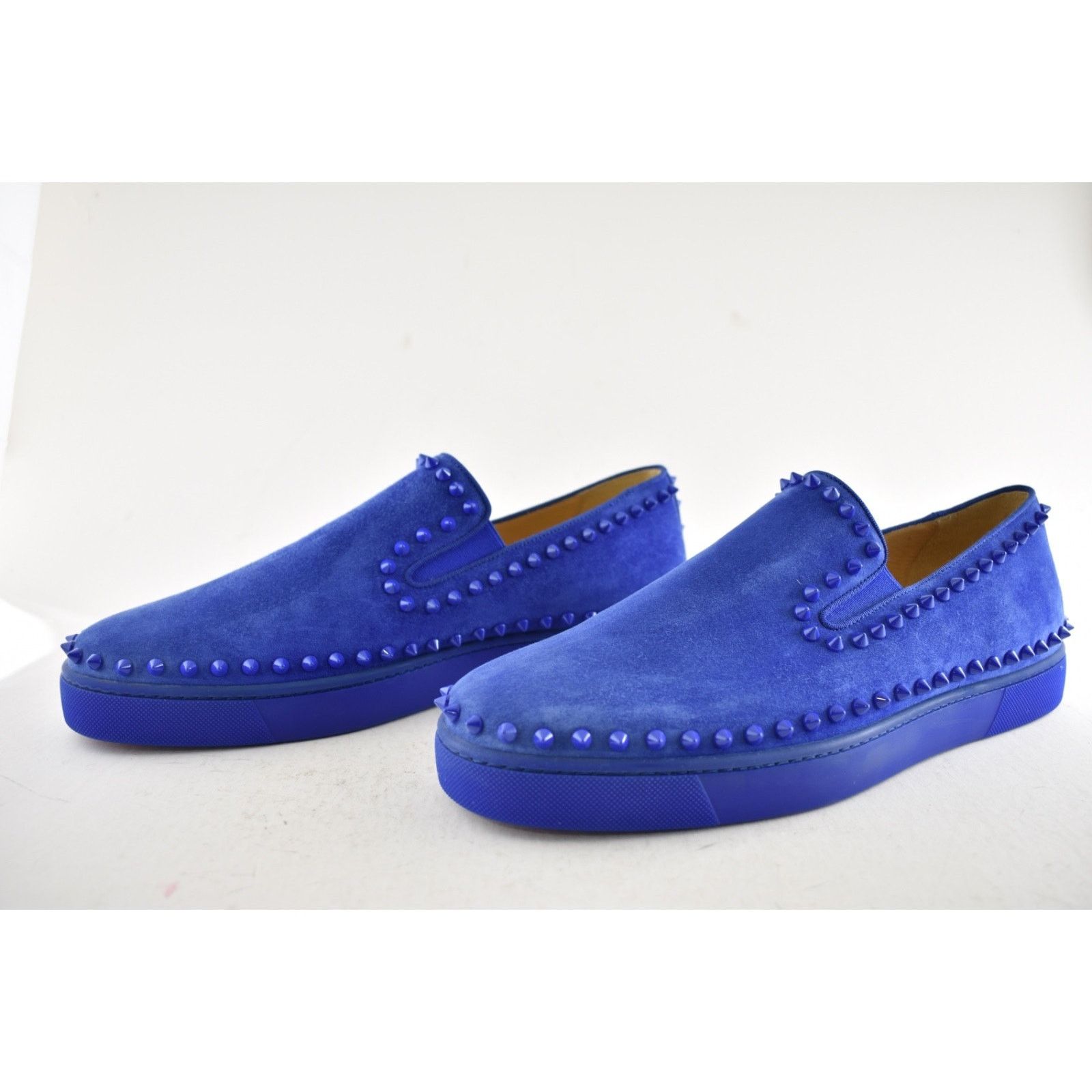 Christian Louboutin Christian Louboutin Pik Boat Electric Blue Spikes US 10.5 Size US 10.5 / EU 43-44 - 9 Thumbnail