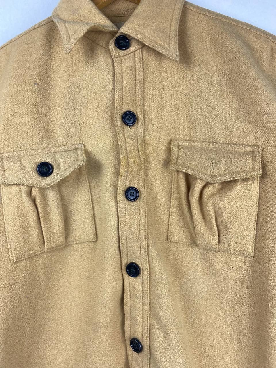 Japanese Brand japanese brand wool shirt nice design Size M / US 6-8 / IT 42-44 - 3 Thumbnail