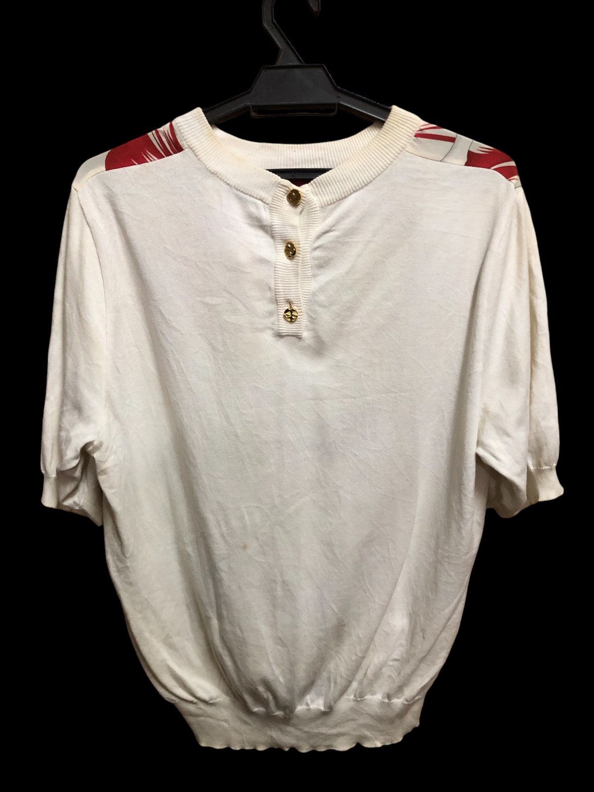Salvatore Ferragamo Salvatore Ferragamo Floral Motif Silk and Cotton Shirt Size M / US 6-8 / IT 42-44 - 2 Thumbnail