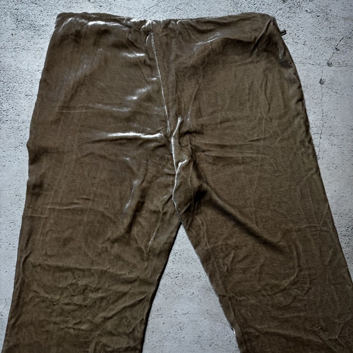 Roberto Cavalli vintage flared distressed class roberto cavalli velour pants Size 30" / US 8 / IT 44 - 15 Thumbnail
