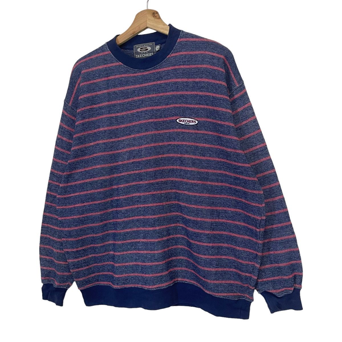 SKECHERS Vintage 90s Skechers Small Logo Crewneck Sweatshirt Size US L / EU 52-54 / 3 - 3 Thumbnail