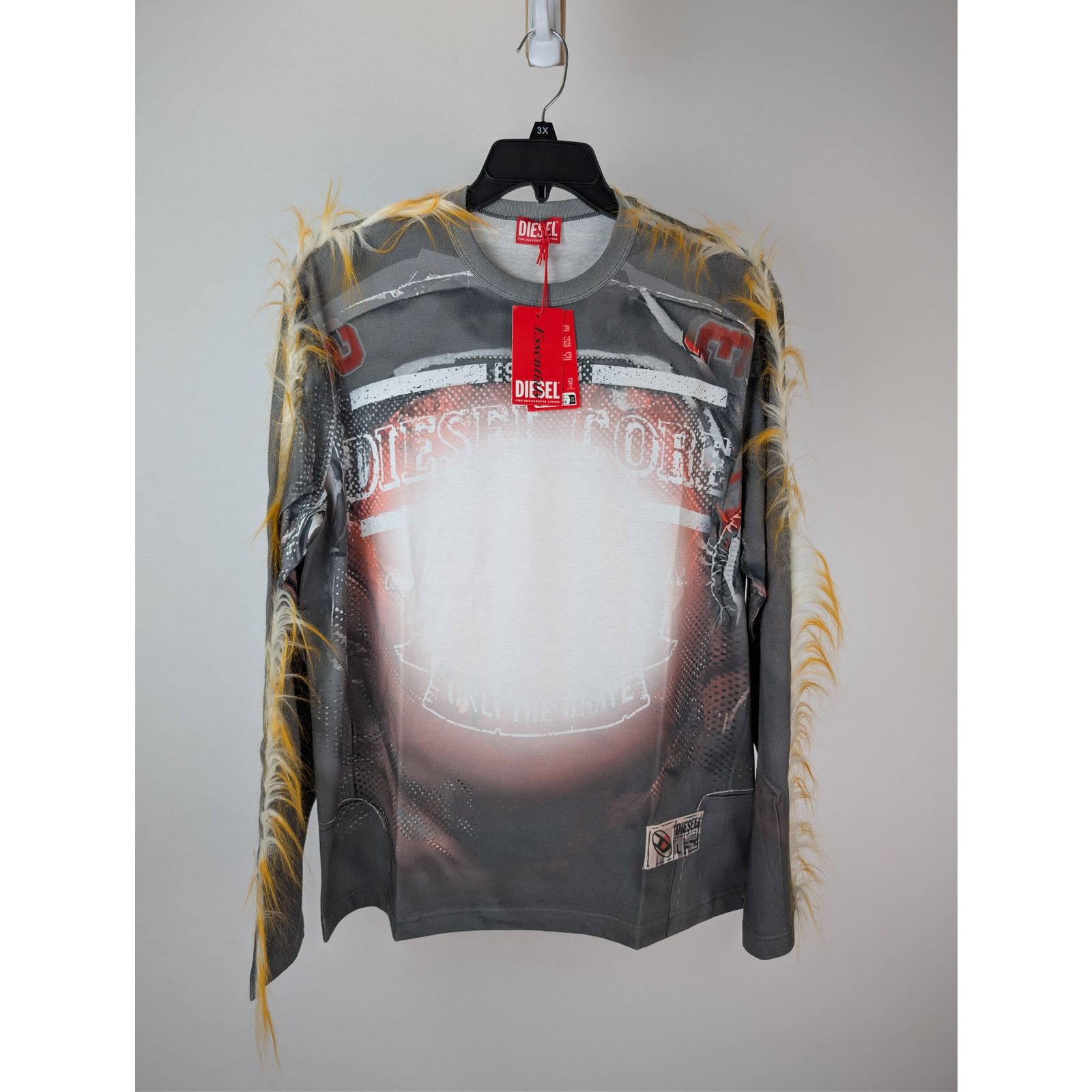 Diesel o1rshd1 Long Sleeve T-Shirt in Multicolor Size US M / EU 48-50 / 2 - 9 Thumbnail