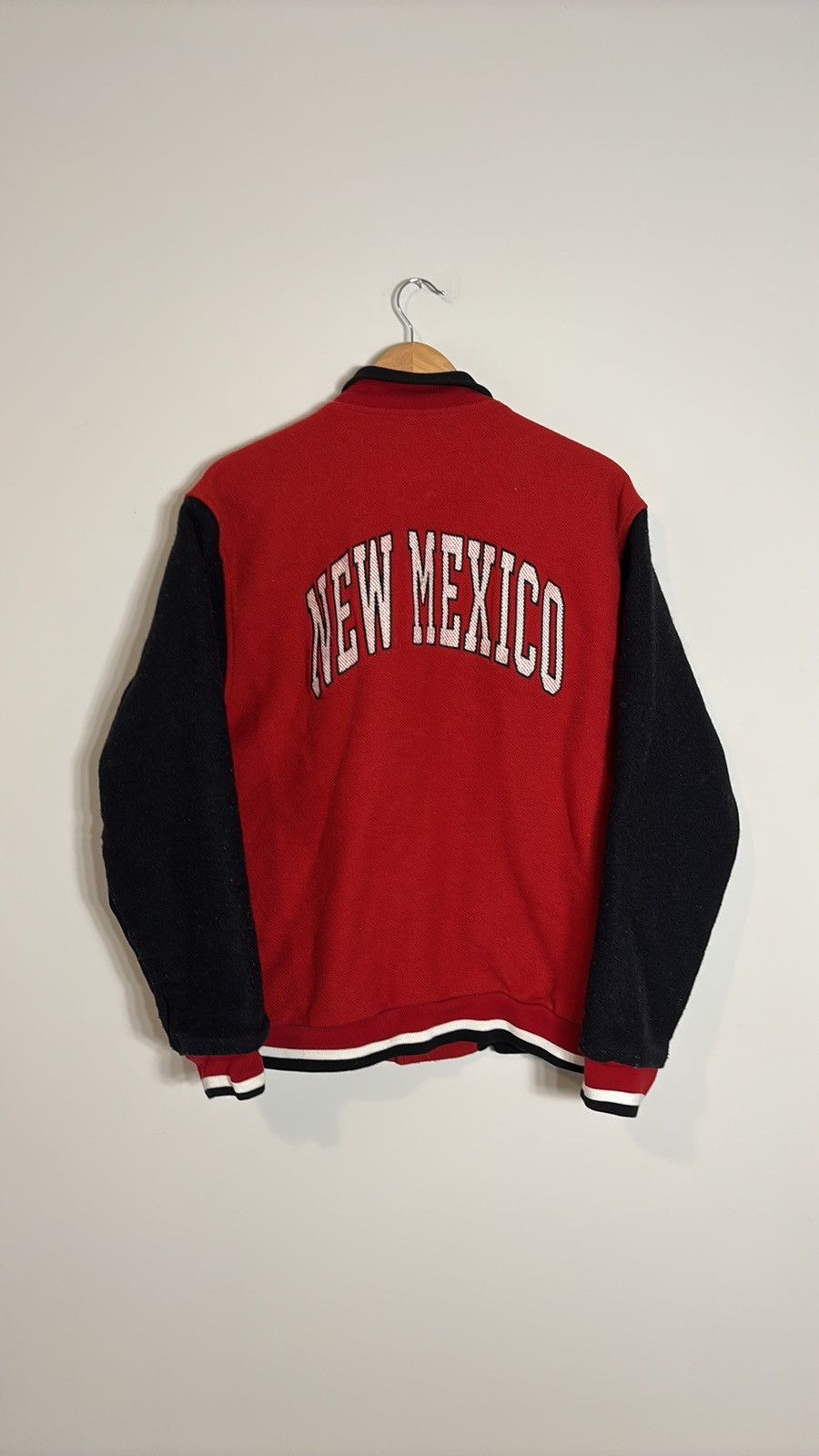 Auburn Sportswear Vintage University of New Mexico Lobos Wool Varsity Jacket Size US M / EU 48-50 / 2 - 5 Thumbnail