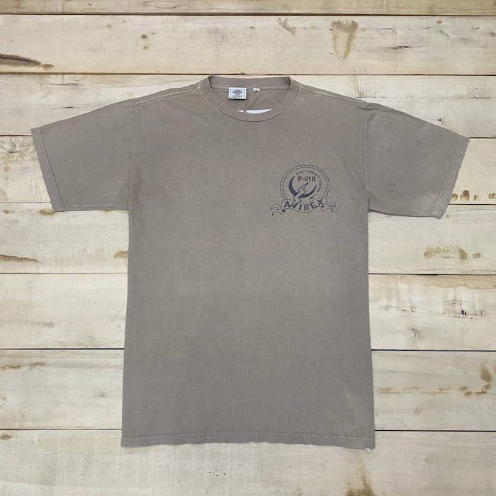 Avirex × Vintage B106. VTG AVIREX RED DRAGON USAAF SUN FADED TEE Size US M / EU 48-50 / 2 - 2 Thumbnail