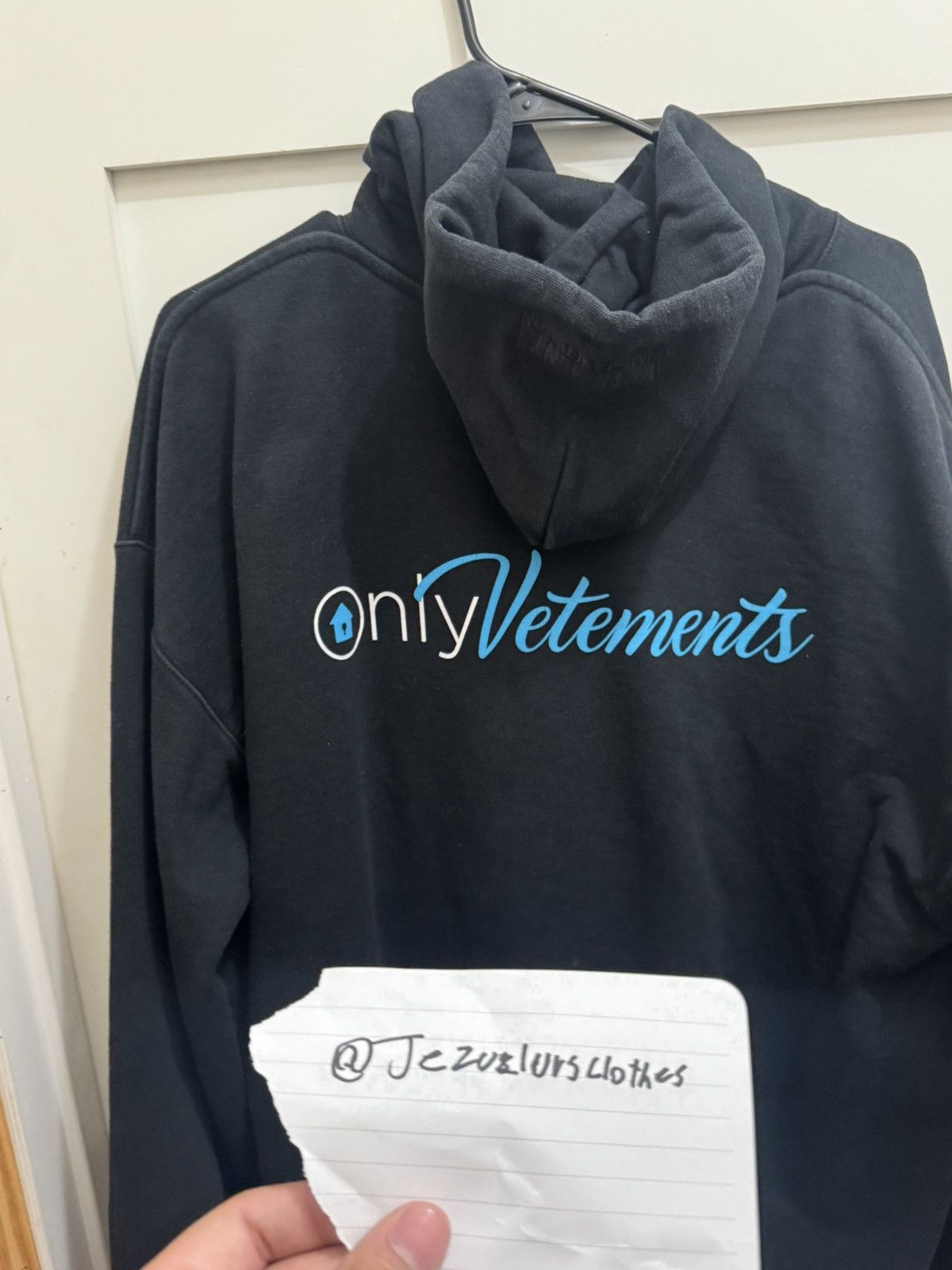 Vetements Vetements Only Vetements Hoodie Size US XS / EU 42 / 0 - 10 Thumbnail