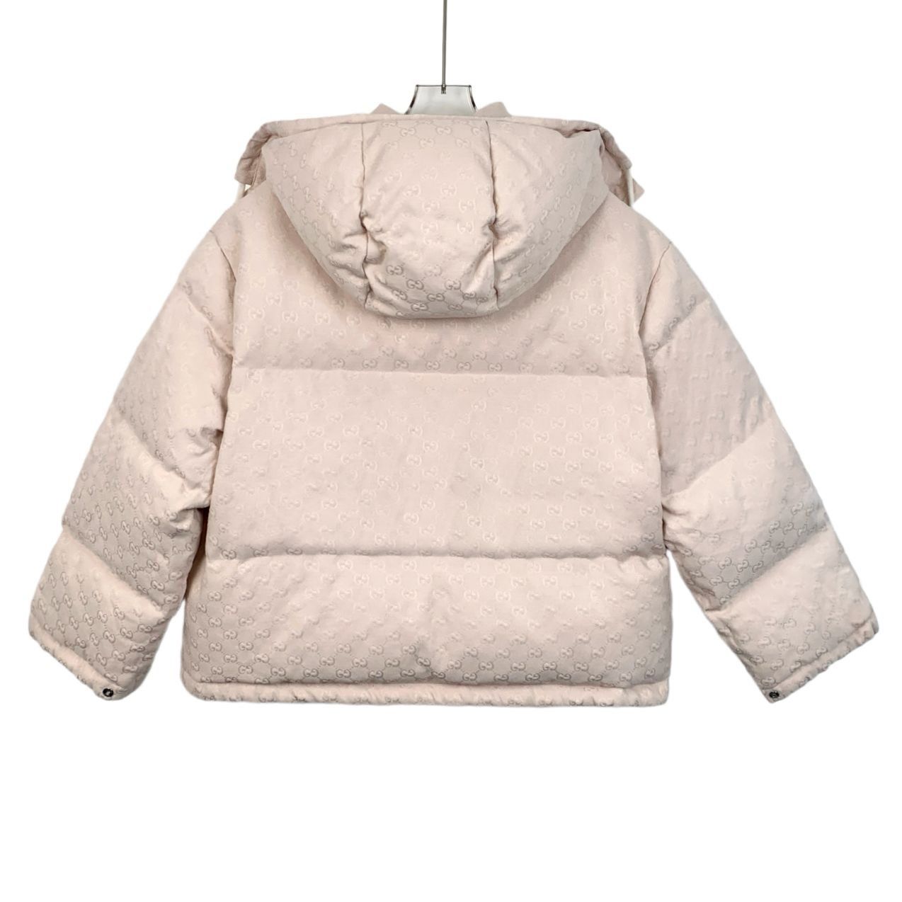 Gucci Gucci Beige Monogram Puffer Jacket With Hood Size 40 Size S / US 4 / IT 40 - 2 Thumbnail