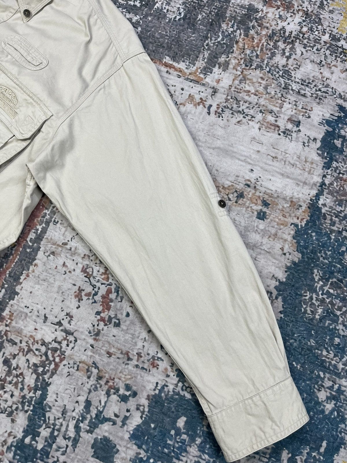 Camel Vtg 90s Camel Trophy Button Down Safari Shirt Size US L / EU 52-54 / 3 - 8 Thumbnail
