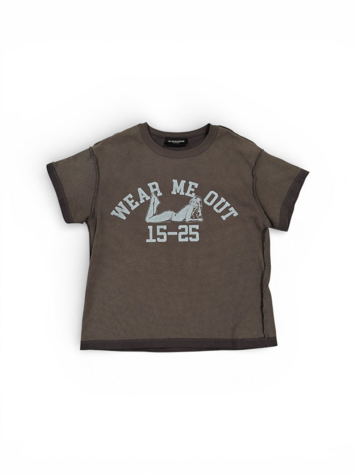 No Faith Studios sunfade waffle cotton tee Size US M / EU 48-50 / 2 - 1 Thumbnail