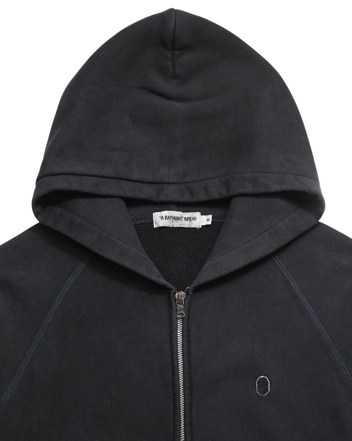 Bape 2009 A BATHING APE HEAVYWEIGHT ZIP UP HOODIE Size US M / EU 48-50 / 2 - 2 Thumbnail